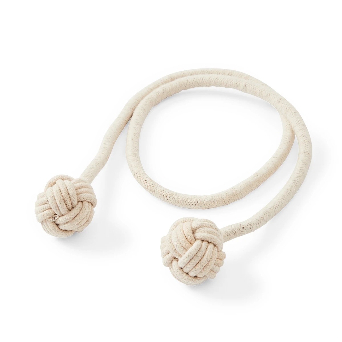 5 2 Pack Curtain Tiebacks - White, 5 of 7