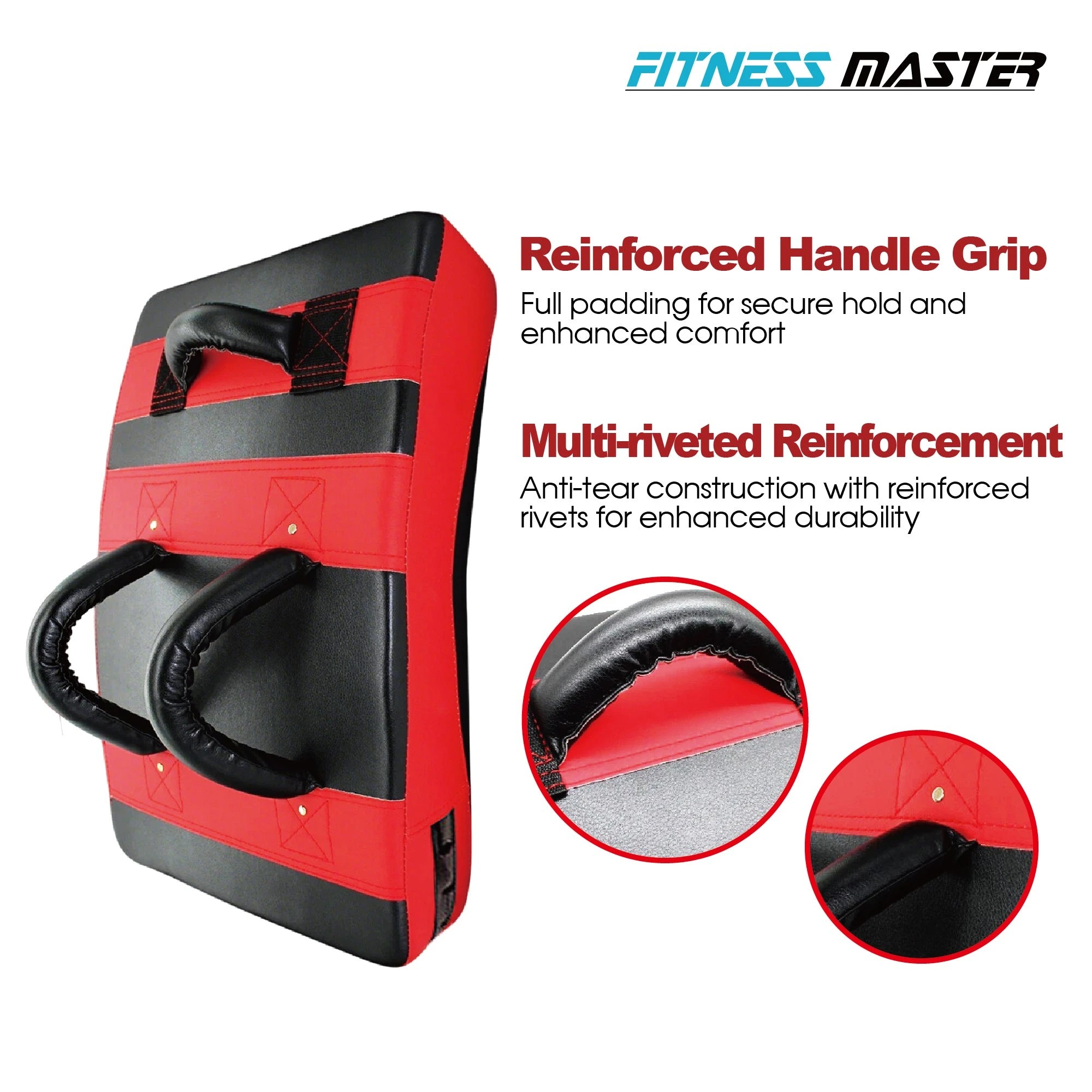 5 Fitness Master Kickboxing Foot Target Pad Taekwondo Training Shield 56cm, 5 of 9