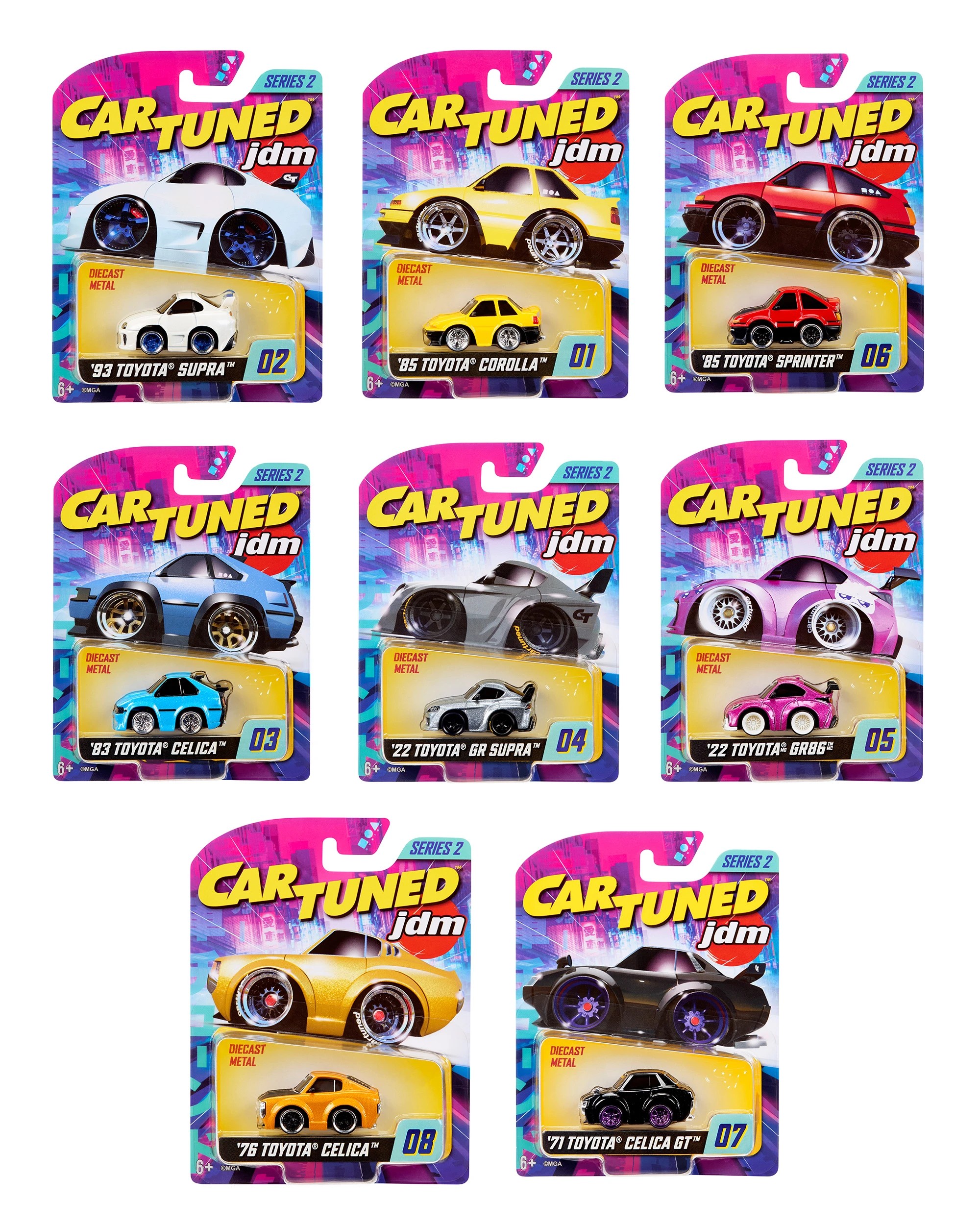 1 Cartuned™ Jdm Series 2 - Assorted - Multi, 1 of 8