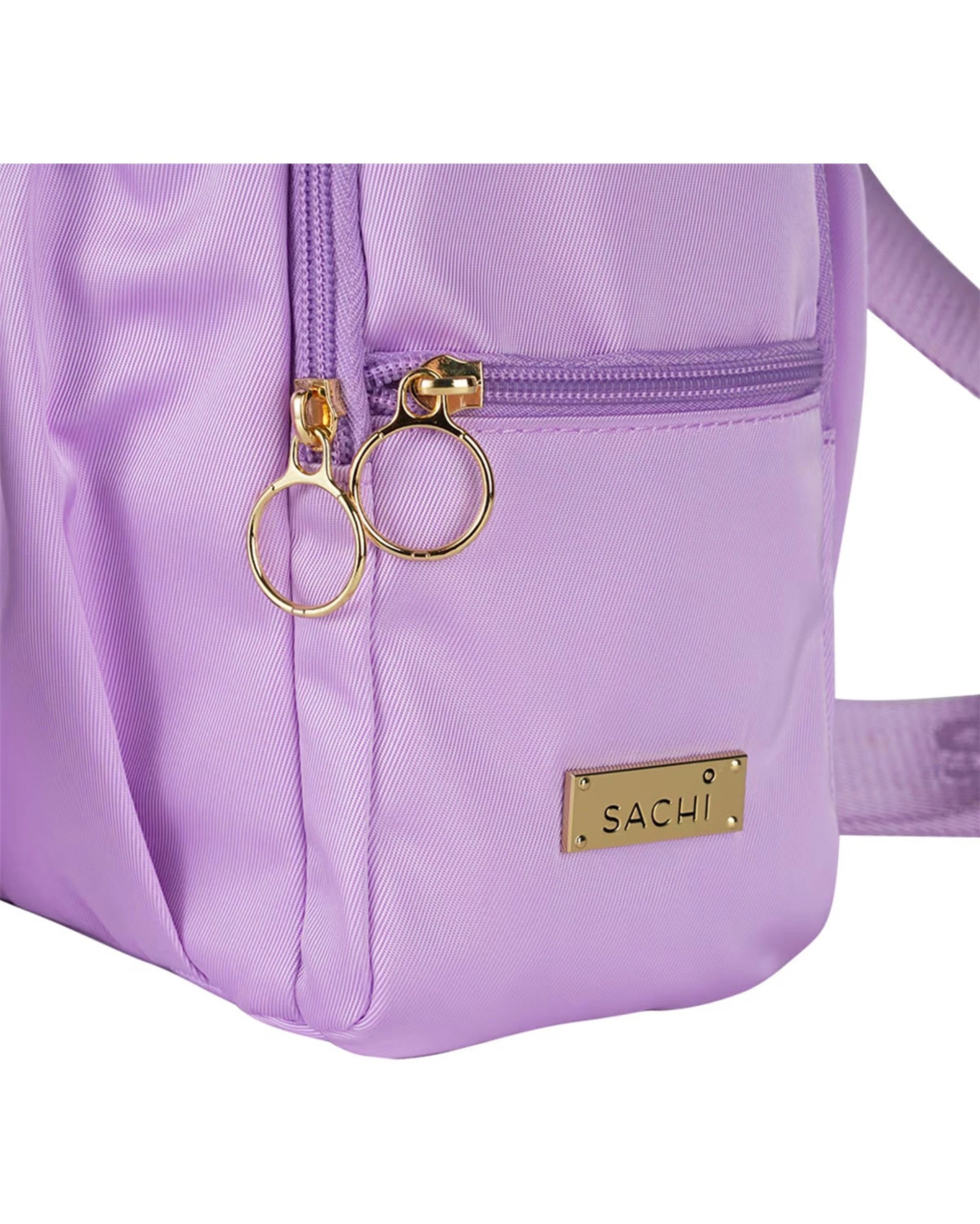 5 Sachi Crossbody Insulated Bottle Bag Adjustable Strap Drawstring Orchid - Purple, 5 of 7
