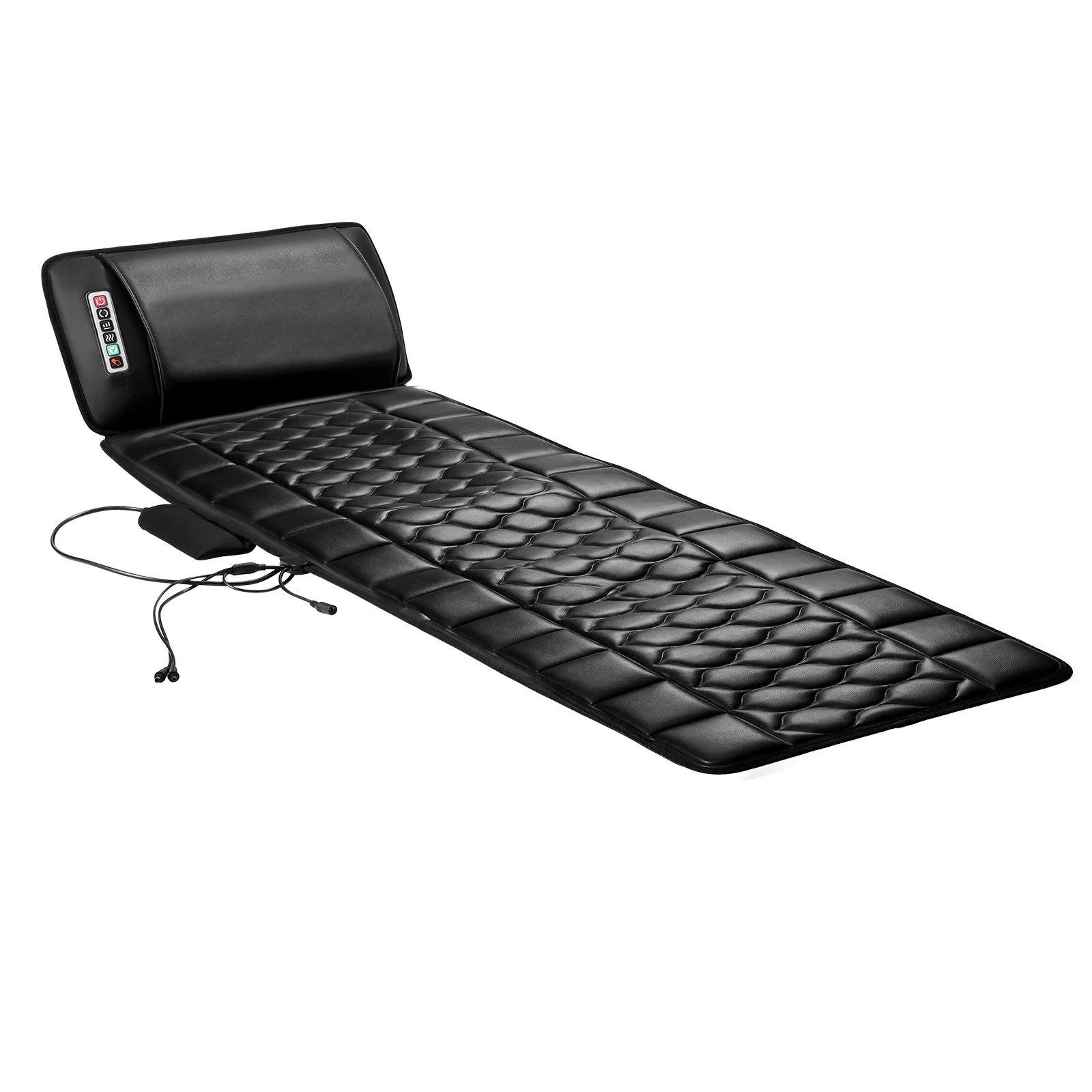 6 HOMASA Heated Vibration Massage Mat Full Body Shiatsu Neck Back Massager, 6 of 7
