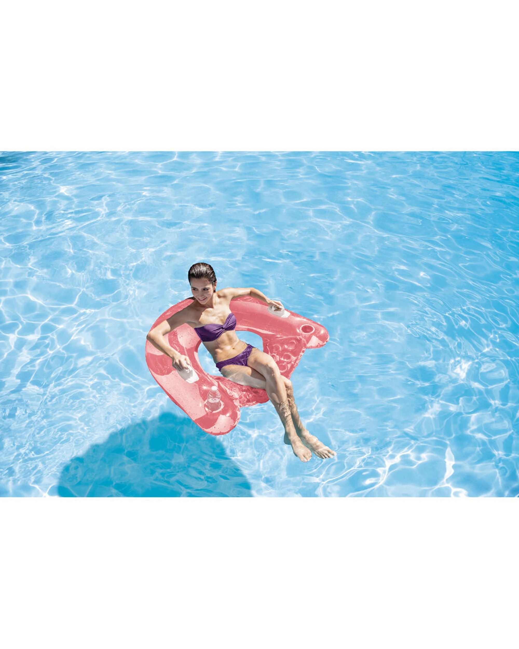 9 Intex 2PK Sit'N Float Outdoor Inflatable Seat - Assorted, 9 of 9