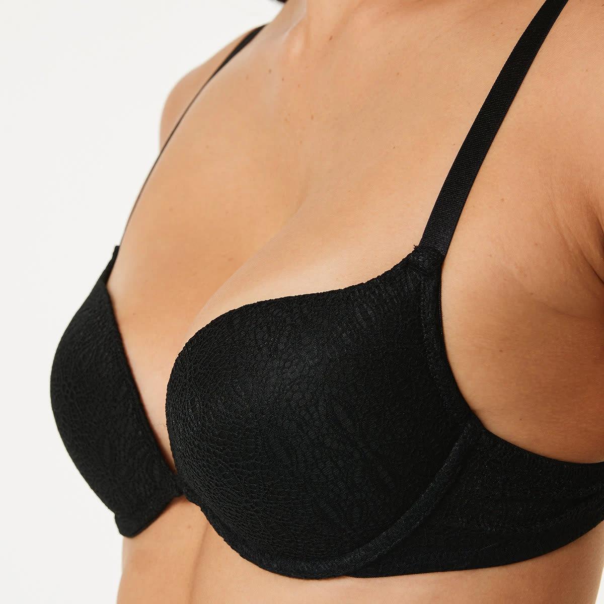 5 Lace Push-Up Bra BLACK, 5 of 5