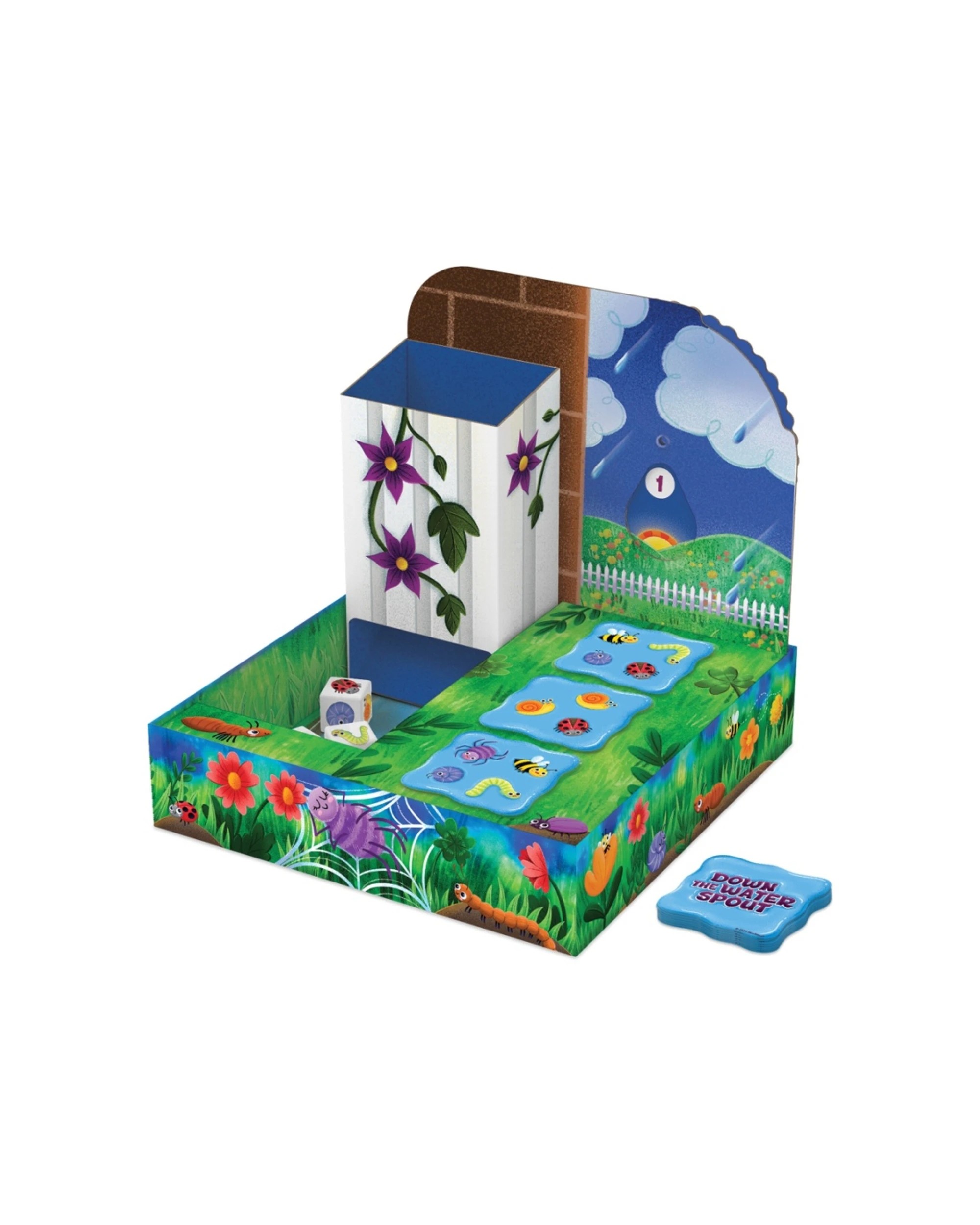 2 Peaceable Kingdom Down The Waterspout Kids Cooperative Game 2-4 Players - Multi, 2 of 4