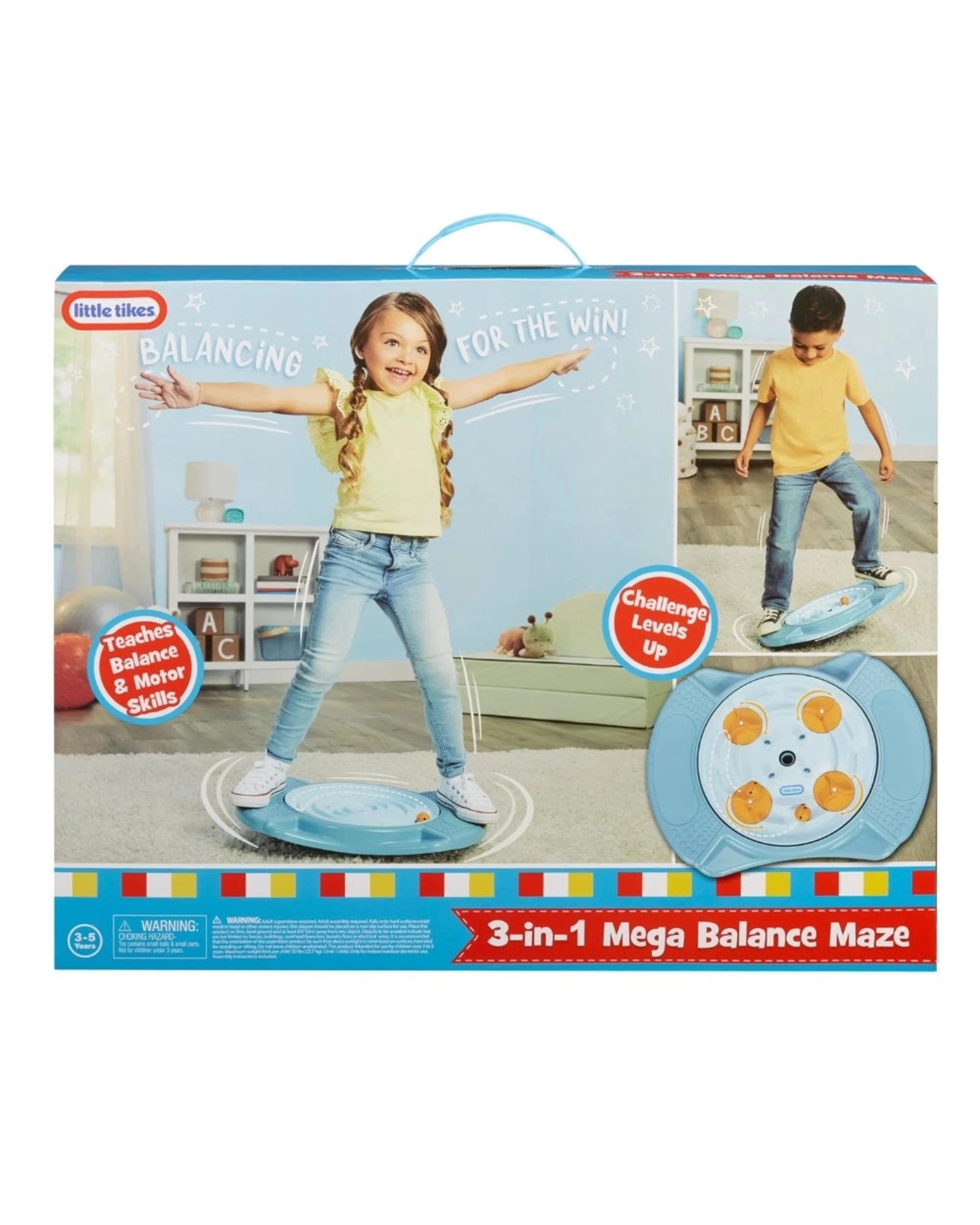 1 Little Tikes 3 in 1 Mega Balance Maze, 1 of 6