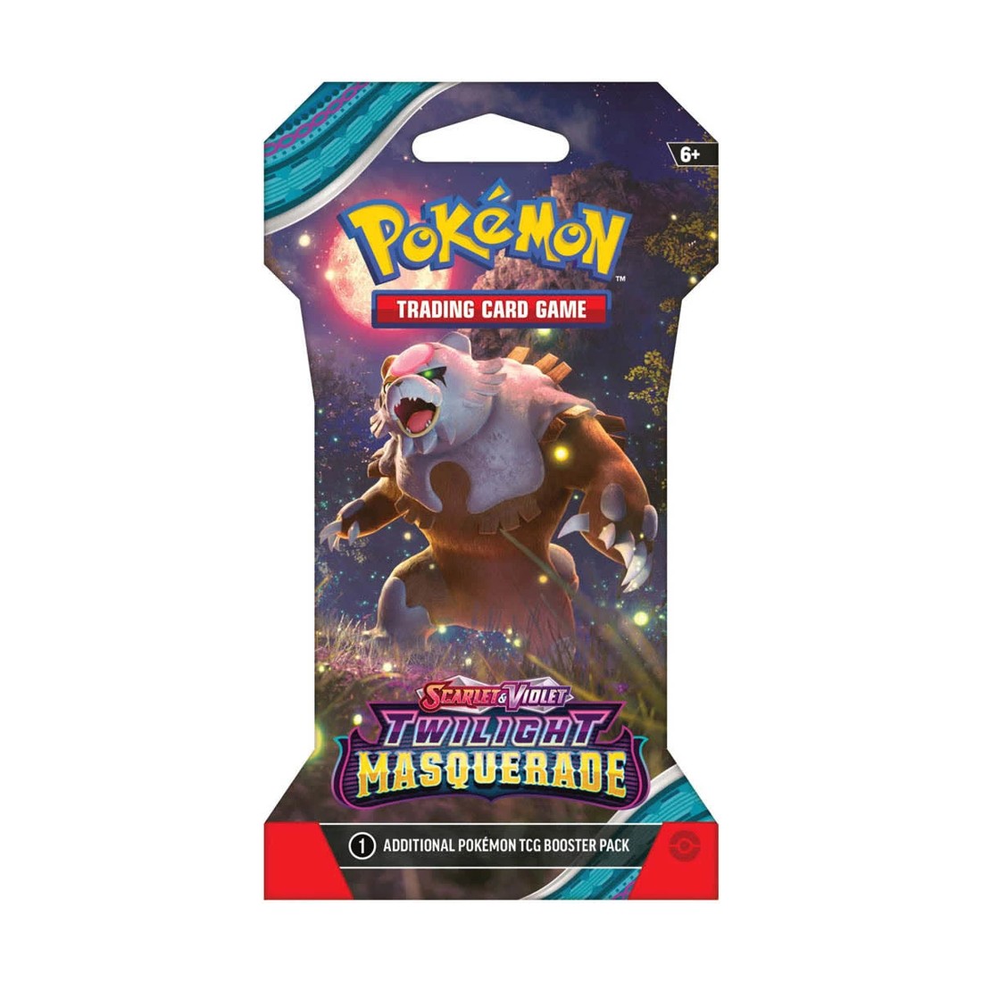 6 Pokemon Trading Card Game: Scarlet & Violet Twilight Masquerade Blister Pack - Assorted, 6 of 7