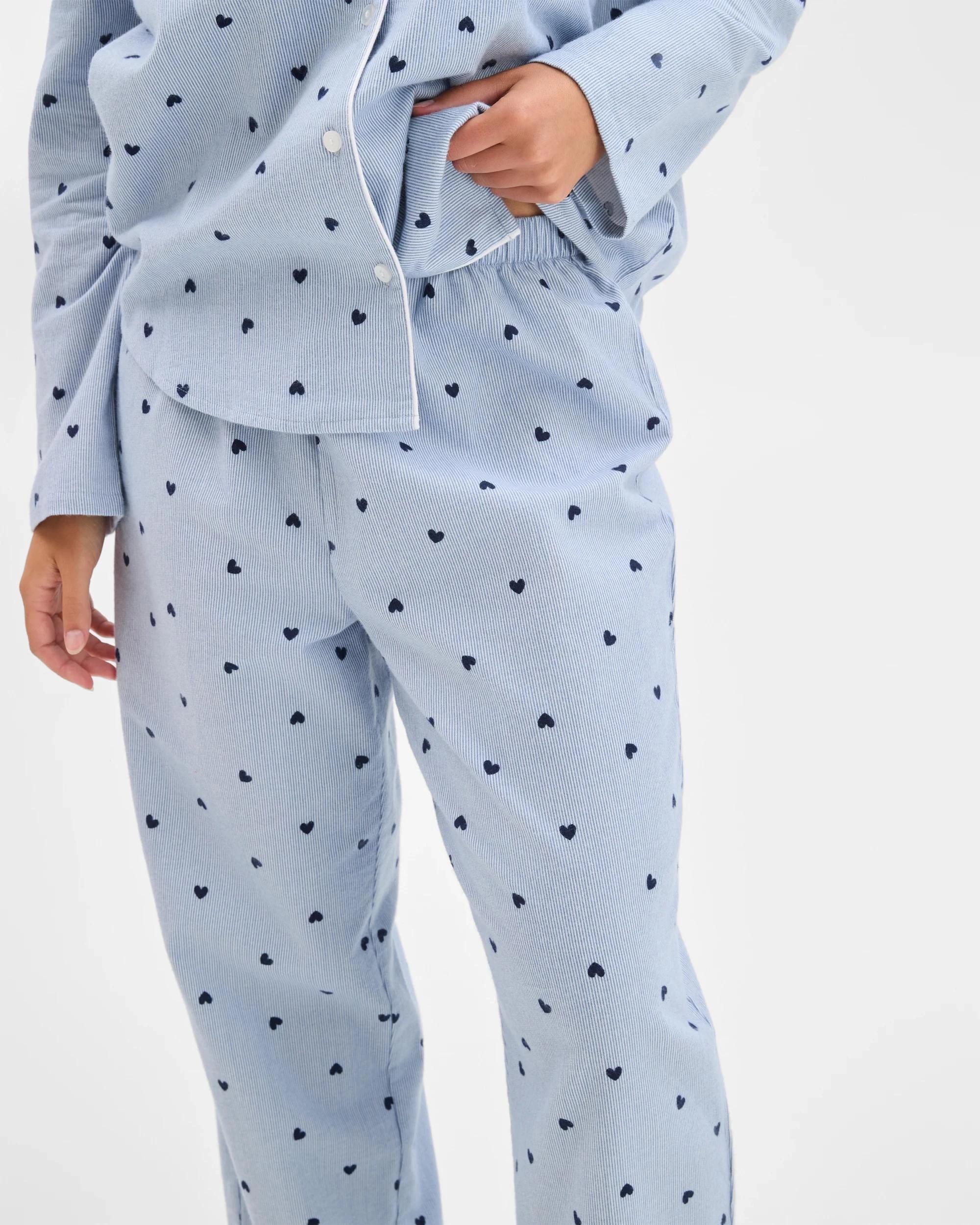 5 Target Woman Australian Cotton Flannelette Pyjama Set HEART, 5 of 6