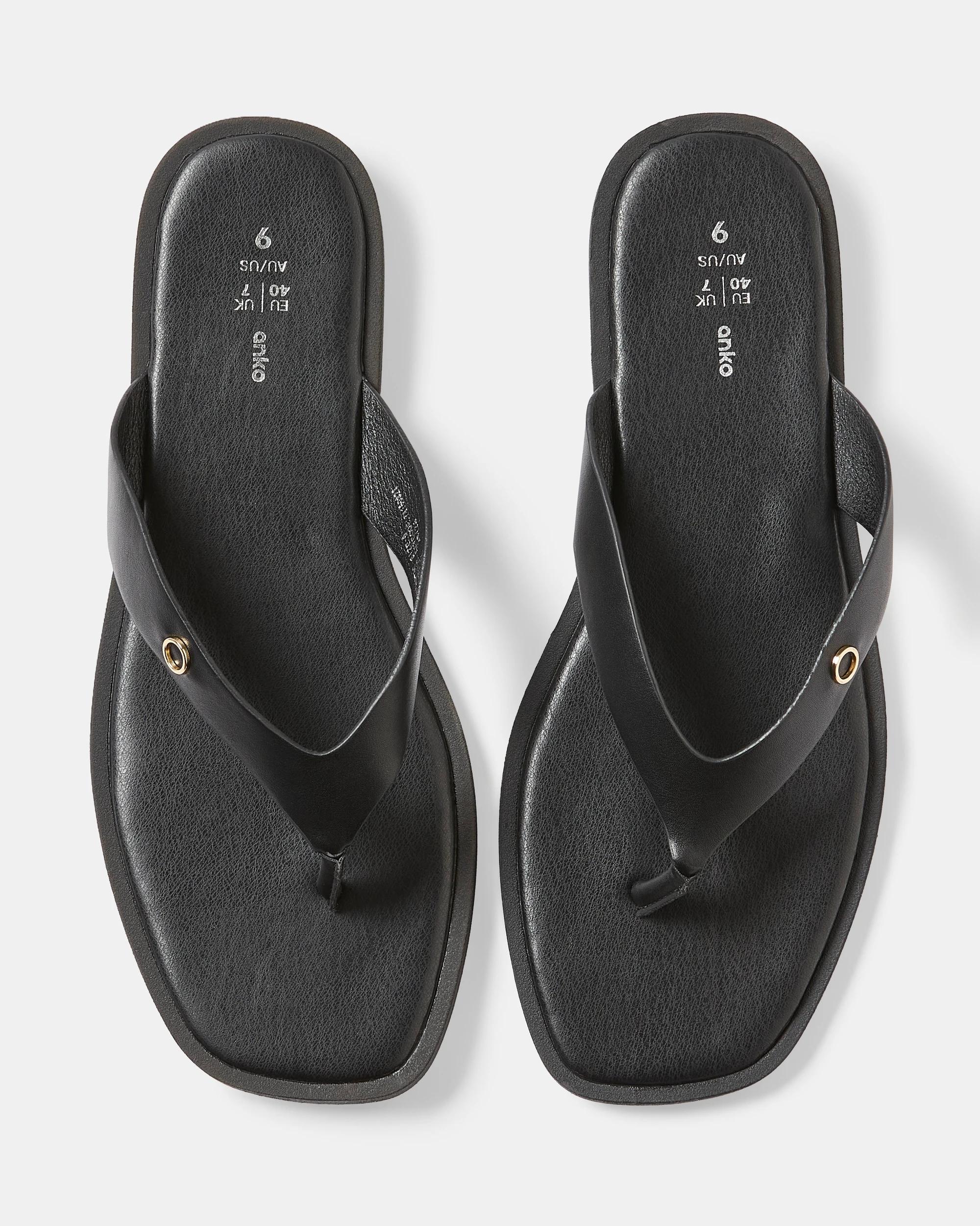 3 Classic Thongs Black, 3 of 3