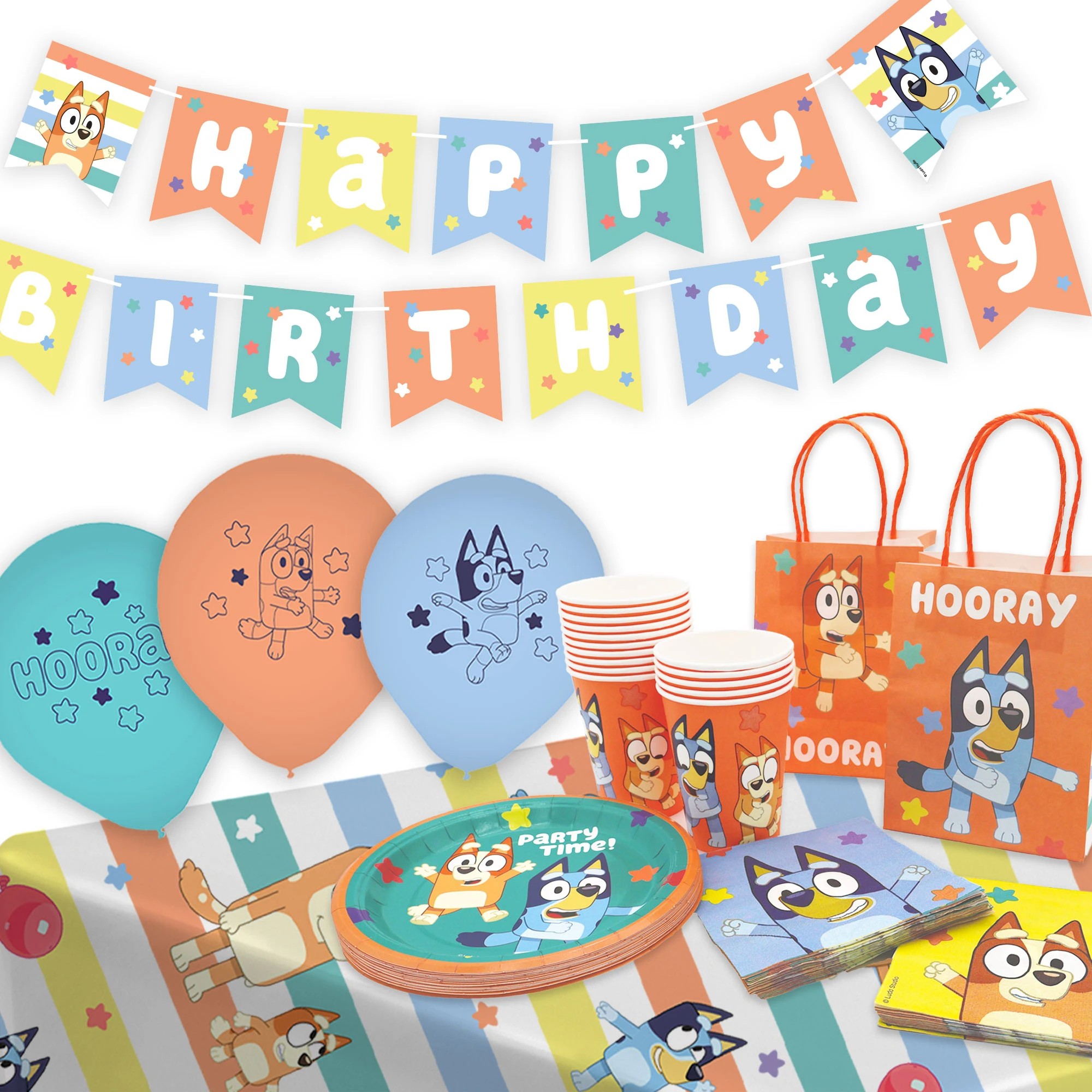 1 88 Piece Bluey Ultimate Party Box, 1 of 2