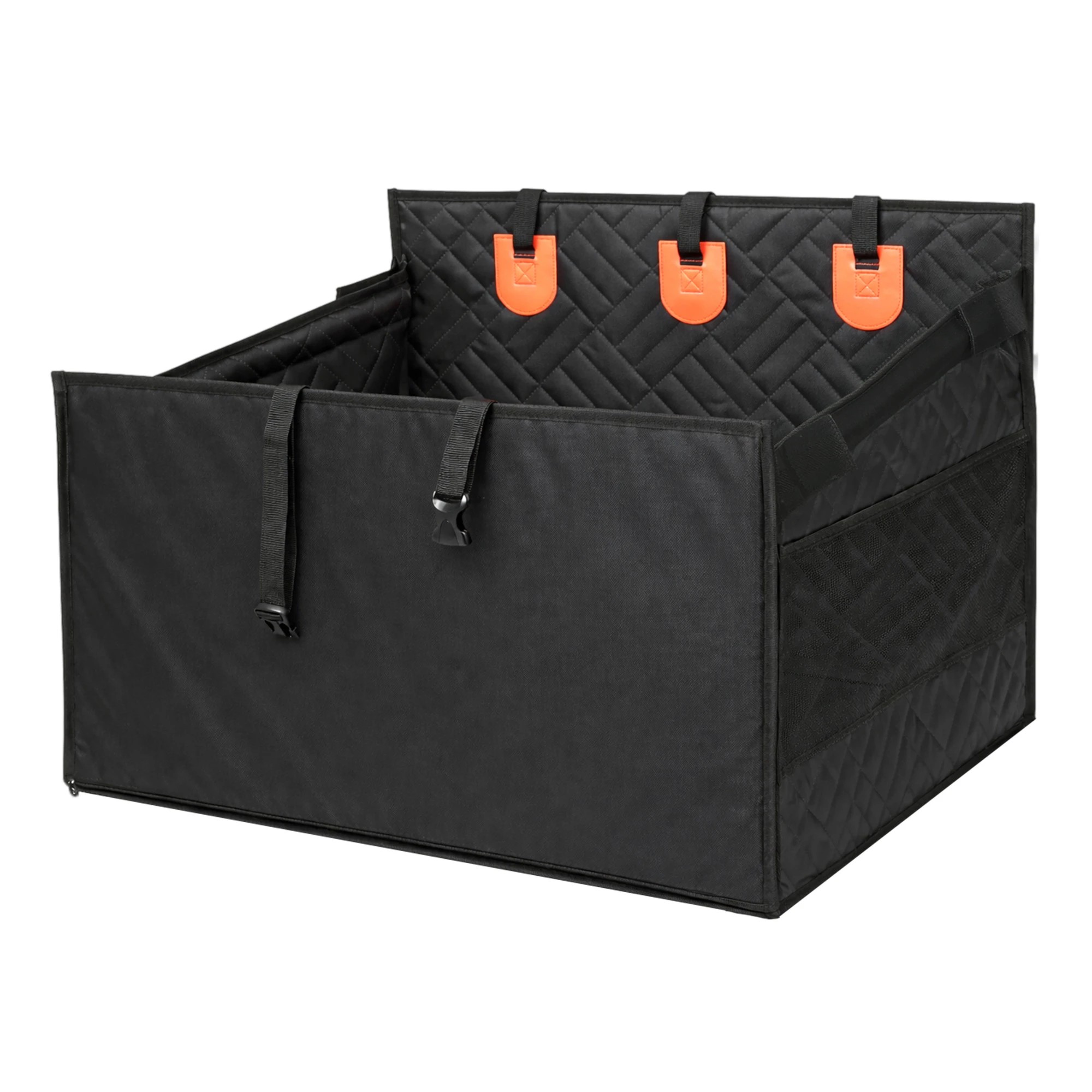 1 Pawz Dog Car Seat Cover, Cotton, - Black, 1 of 9