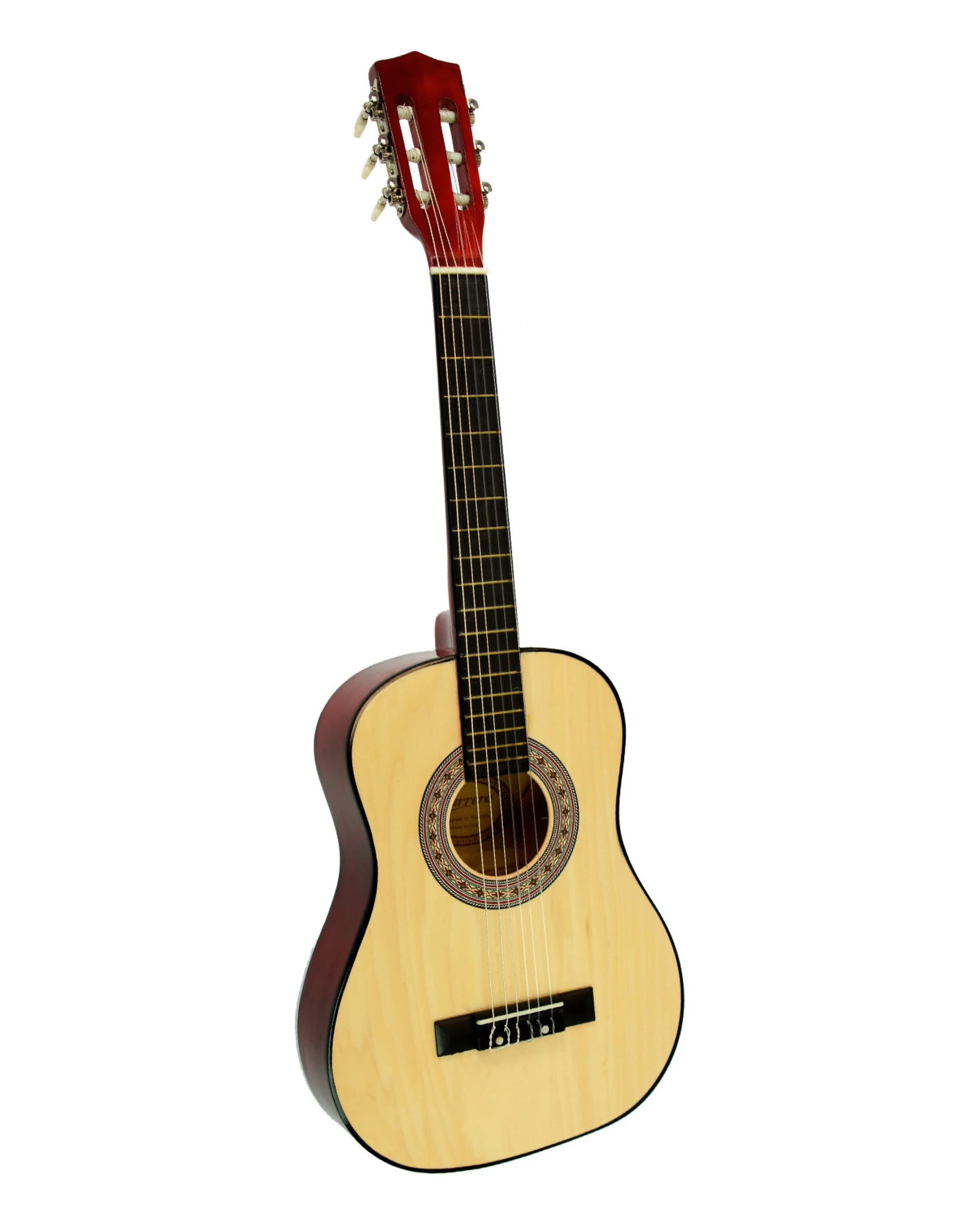 1 Karrera 34in Acoustic Childrens Guitar - Natural, 1 of 5