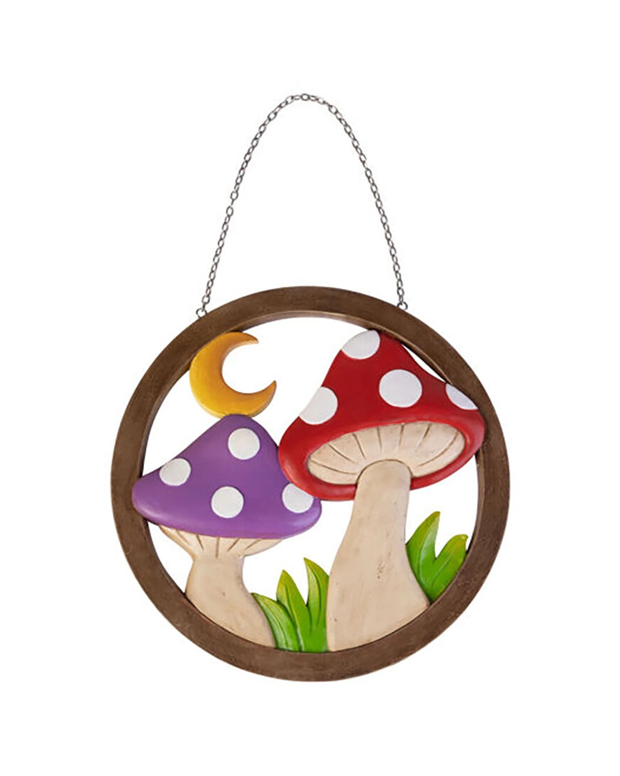 1 MDI Hanging Wall Mushrooms Home Decor Ornament - Multi, 1 of 2