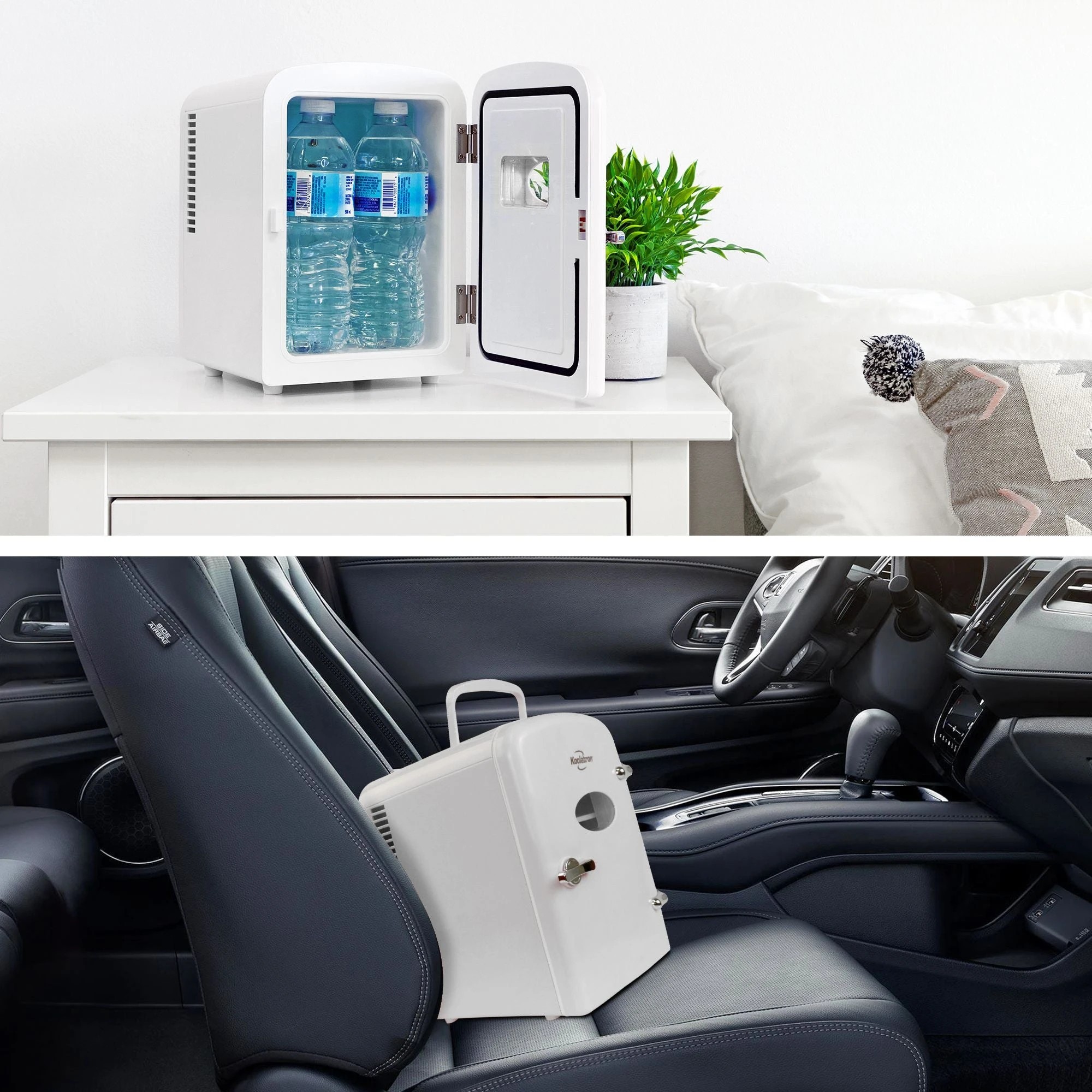 5 Koolatron 4L Retro Portable Mini Fridge - White, 5 of 7