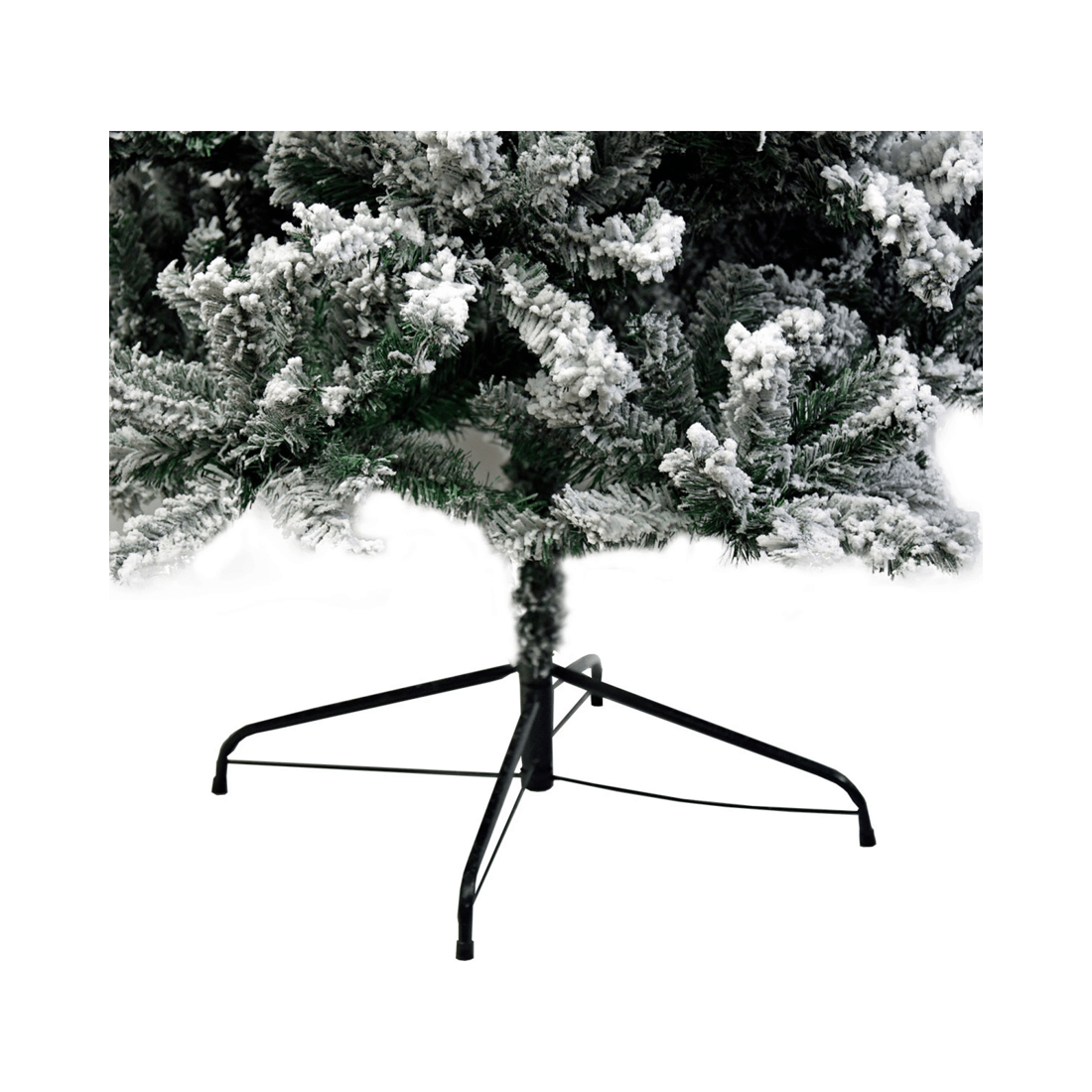 6 Christabelle Snow-Tipped Snowflocked Artificial Christmas Tree 1.8m - 850 Tips, 6 of 6