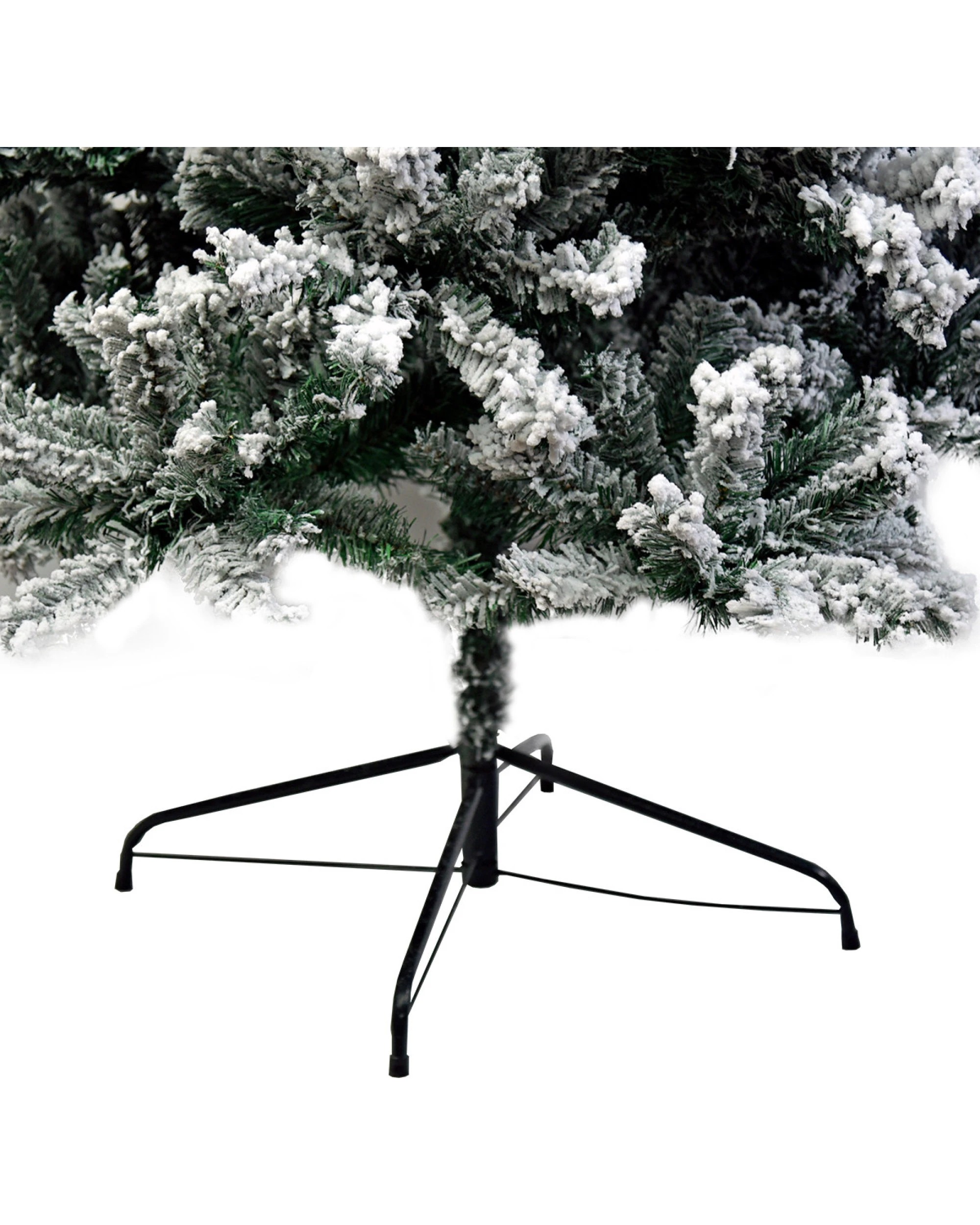 6 Christabelle Snow-Tipped Snowflocked Artificial Christmas Tree 1.8m - 850 Tips, 6 of 6