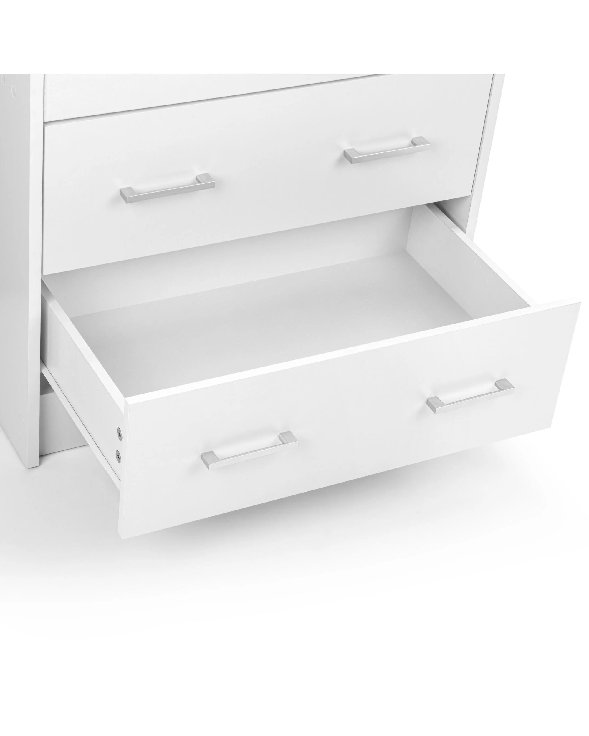 8 Kodu Chest 5 Drawers Tallboy Storage Dresser Storage Cabinet - White, 8 of 9