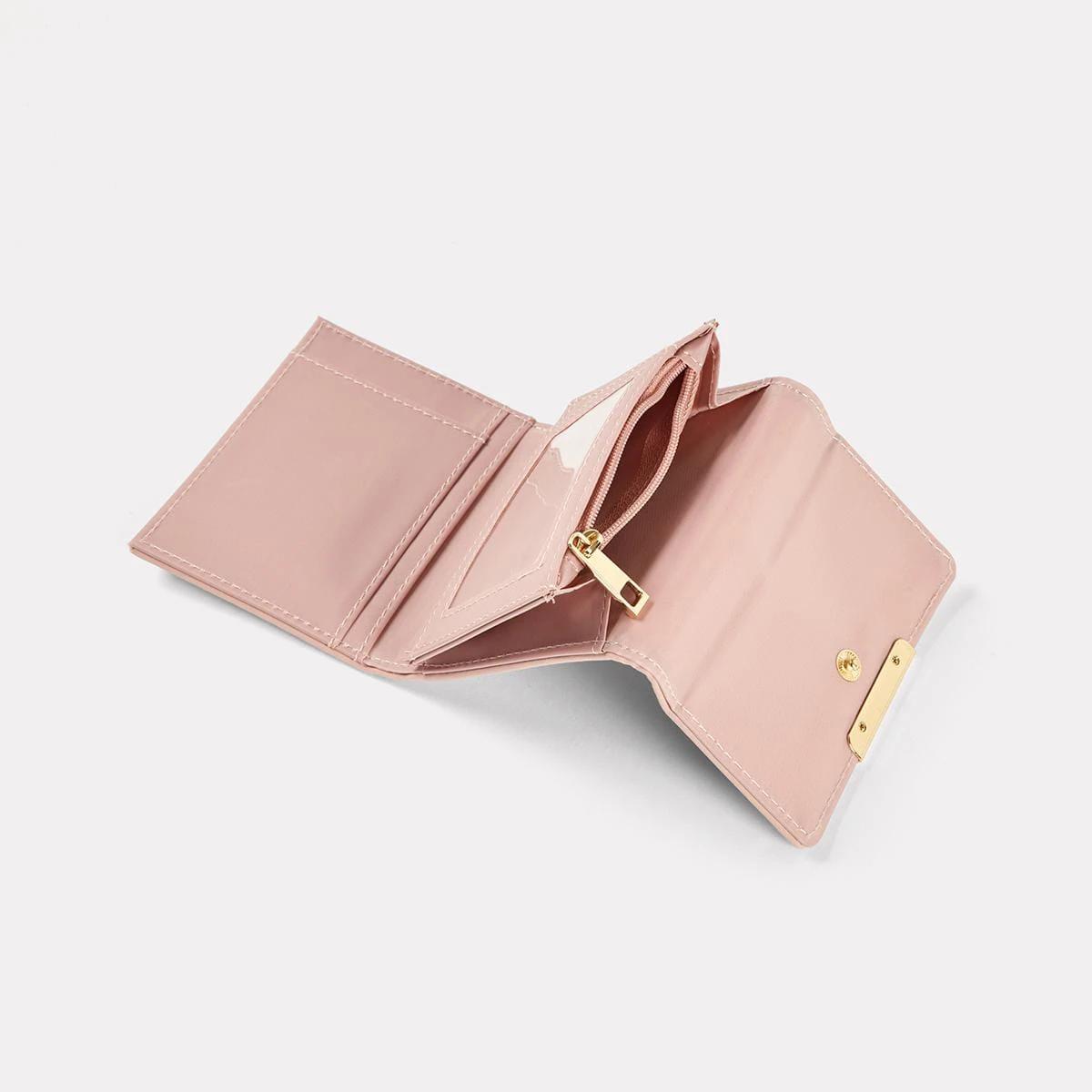 4 Mini Structured Purse Soft Pink, 4 of 5