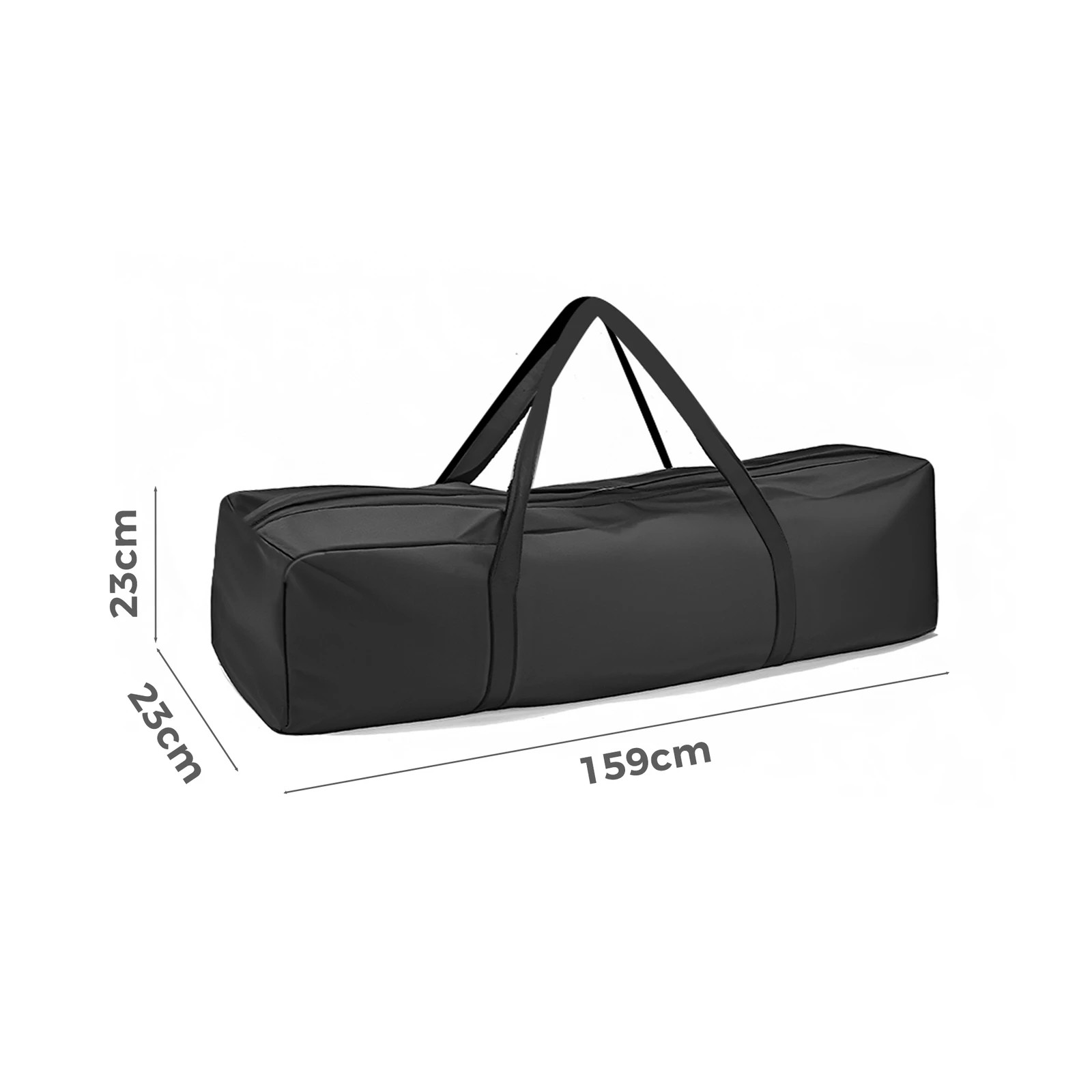 10 Alfordson Gazebo 3x3m Pop Up Marquee Canopy - Black, 10 of 10