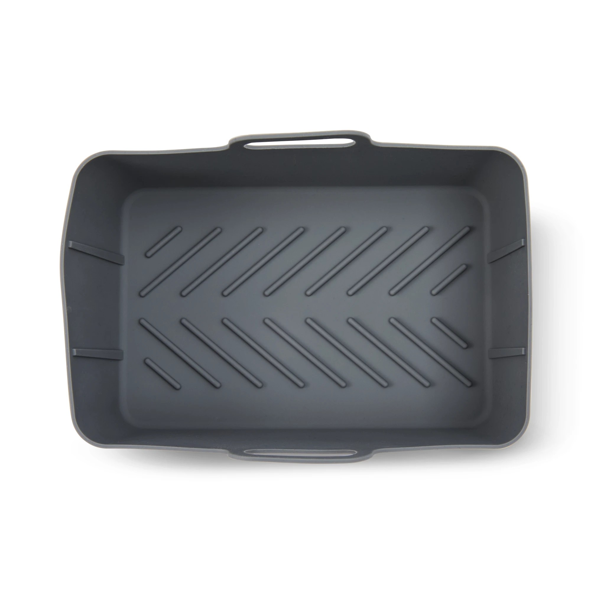 9 2 Pack Silicone Rectangle Air Fryer Trays - Grey, 9 of 10