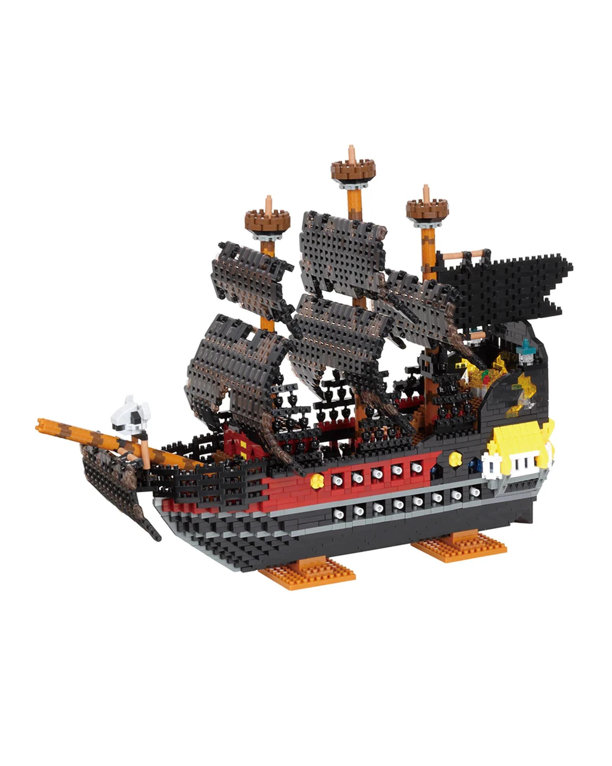 2 Nanoblock DX Pirate Ship Deluxe, 2 of 8