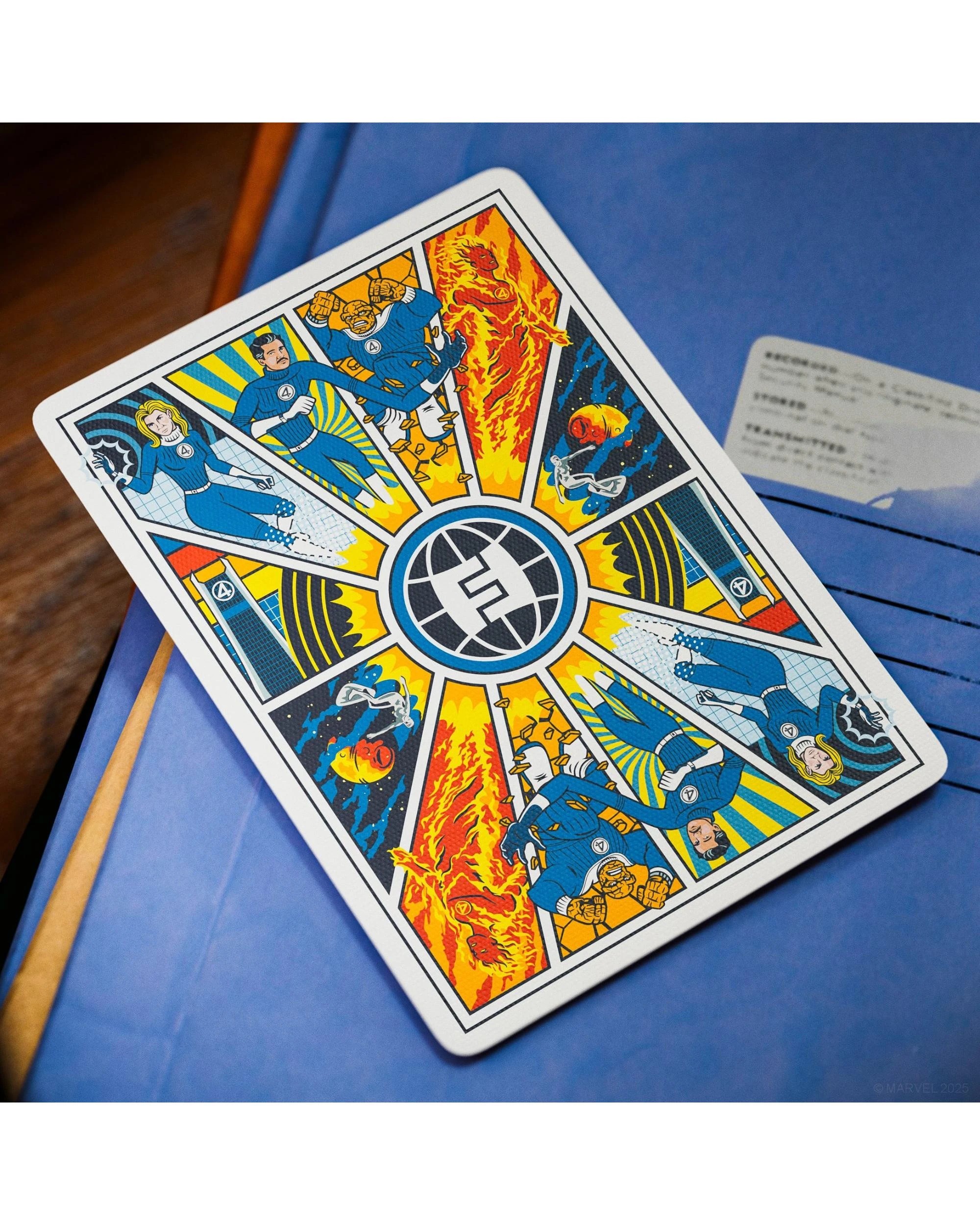 7 theory11 Marvel The Fantastic 4 Playing Cards, 7 of 10