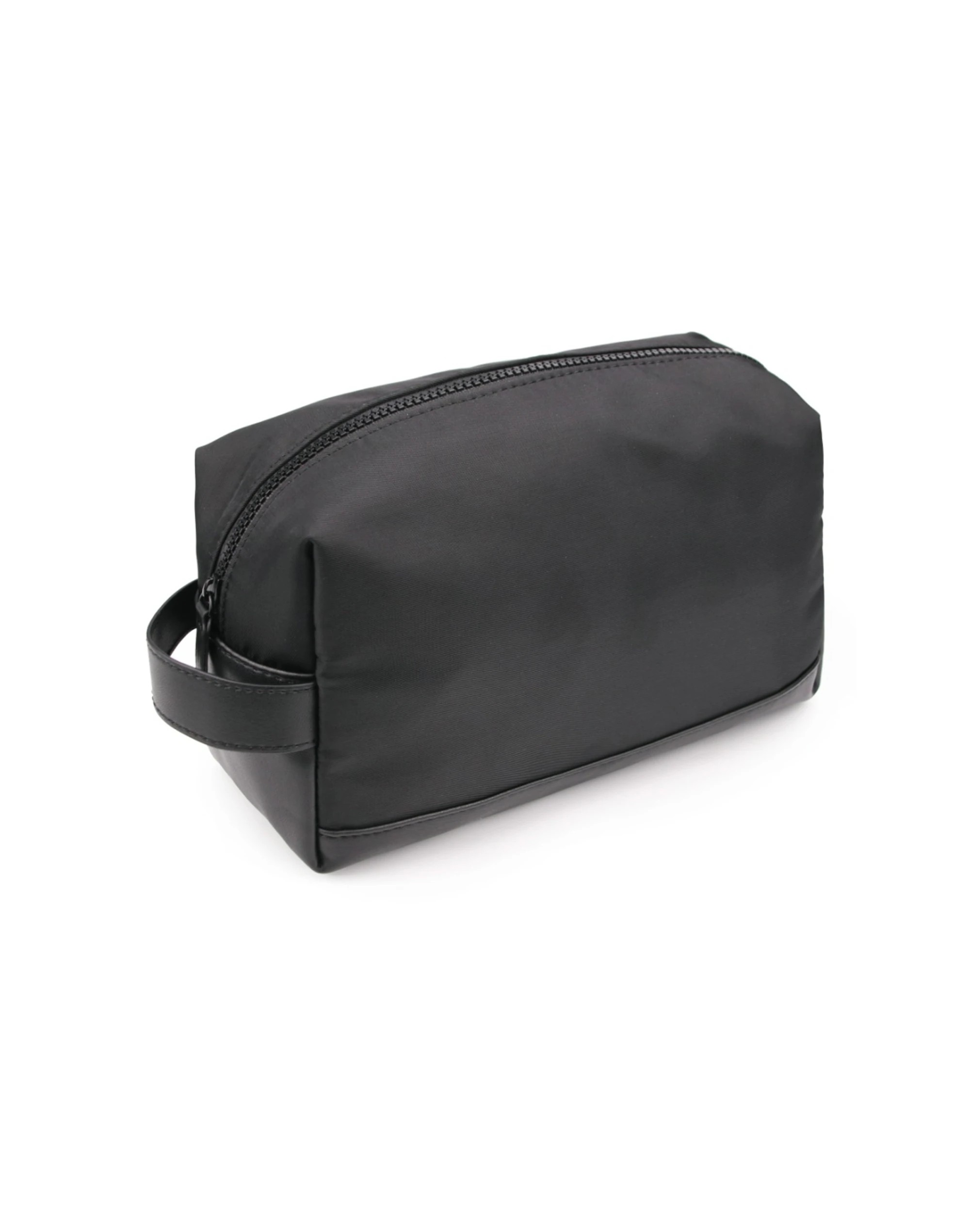 4 Mne's Republic Nylon Toiletry Bag Compact Travel Pouch Practical Travel Organiser 25cm - Black, 4 of 7