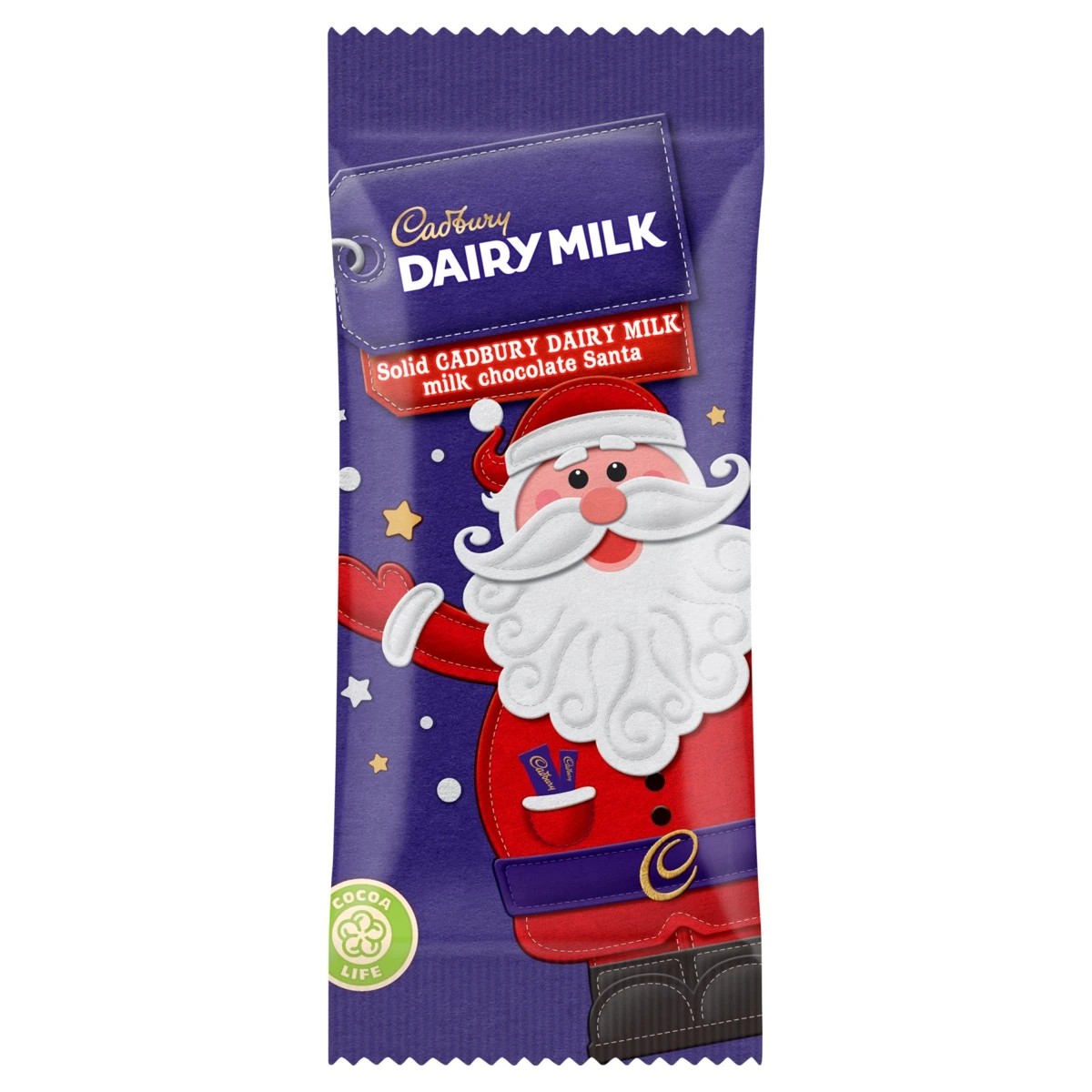 3 Cadbury Dairy Milk 12 Pack Chocolate Santa Share Pack 144g, 3 of 4