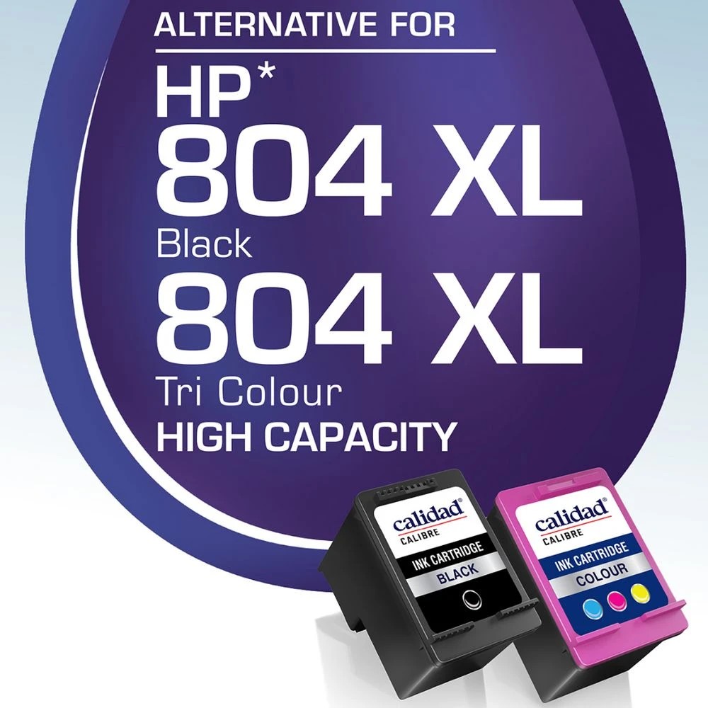 2 Calidad HP 804XL Black / Colour Combo 2 Pack, 2 of 7