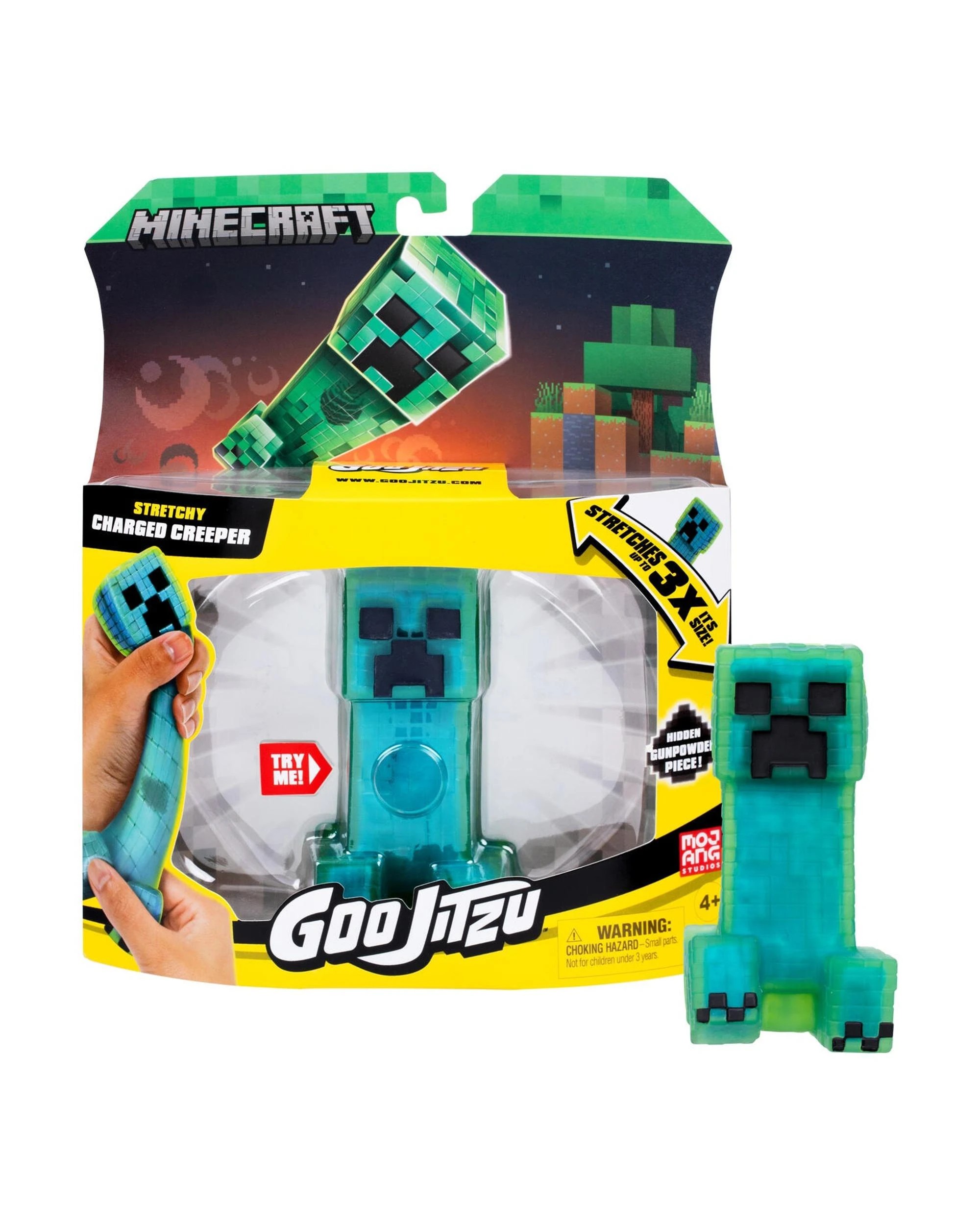 1 Heroes of Goo-Jit-Zu Minecraft Charged Creeper Hero Pack, 1 of 6