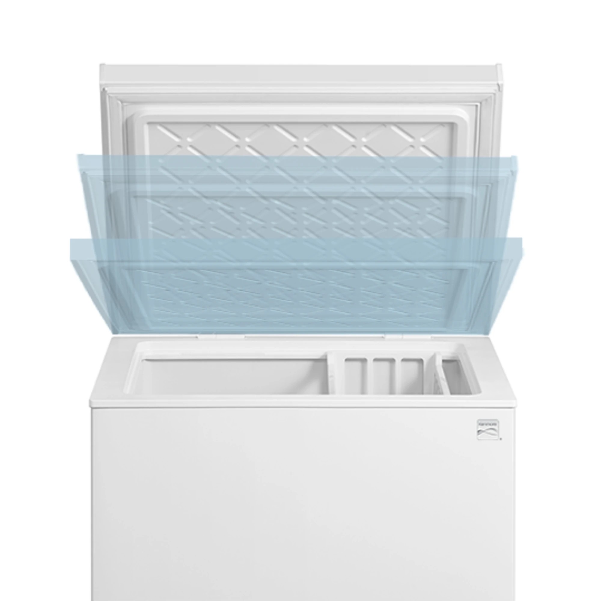 6 Kenmore Chest Freezer 143L 5 Star Fridge Mode - White, 6 of 7