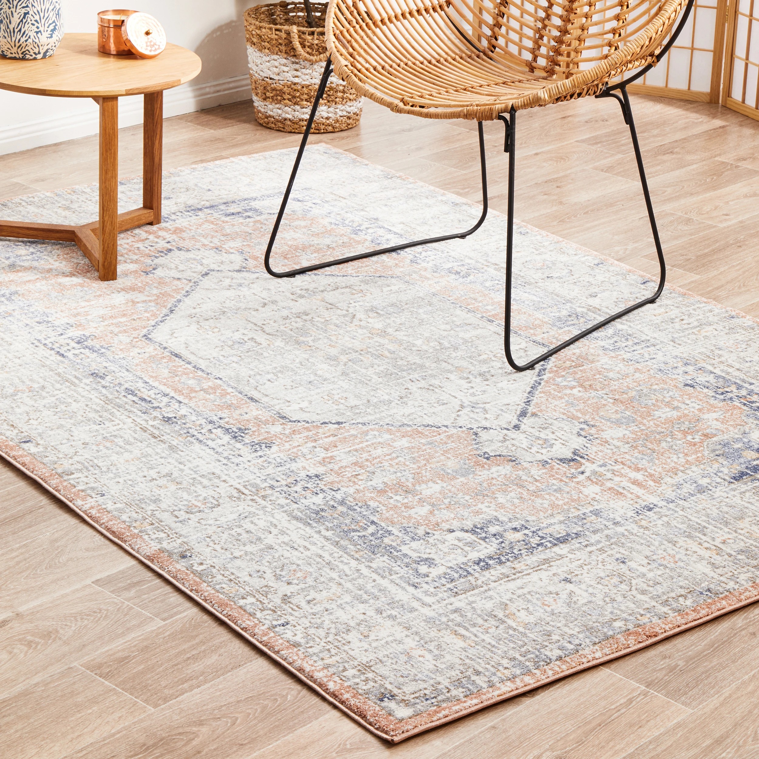 3 Common Ground Rugs Elite Lorissa 230x160cm - Medium Floor Rug - Silver, 3 of 7
