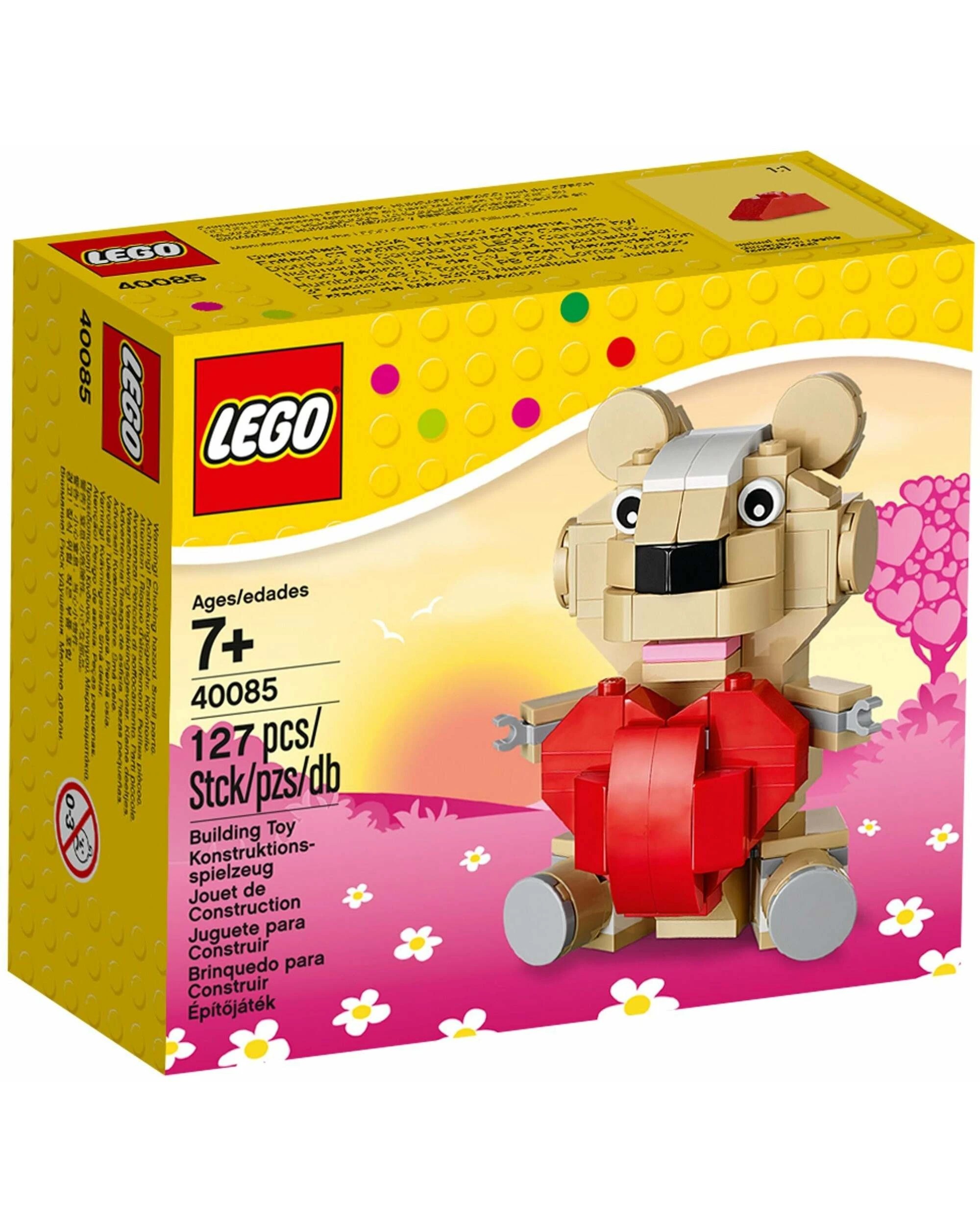 1 LEGO 40085 Valentine Bear - Buildable Teddy with Heart, 1 of 4