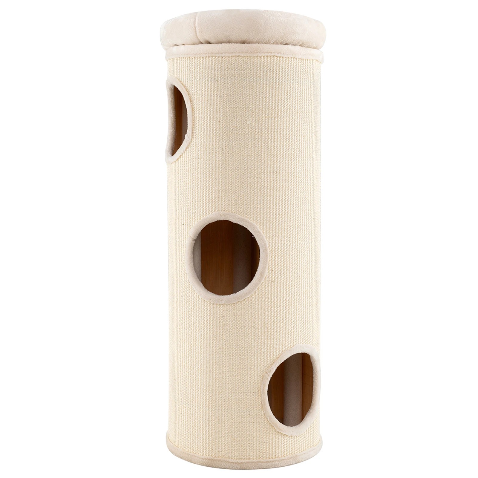 1 Costway 4-Story Cat House 112 cm Elevated Cat Cave Indoor Cat Tree Tower, 1 of 5