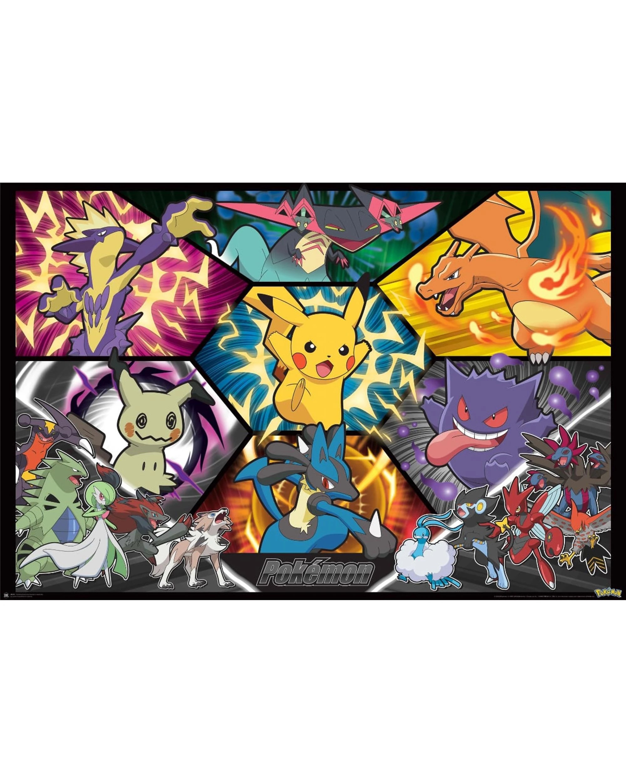 1 Pokemon Battle Poster, 1 of 1