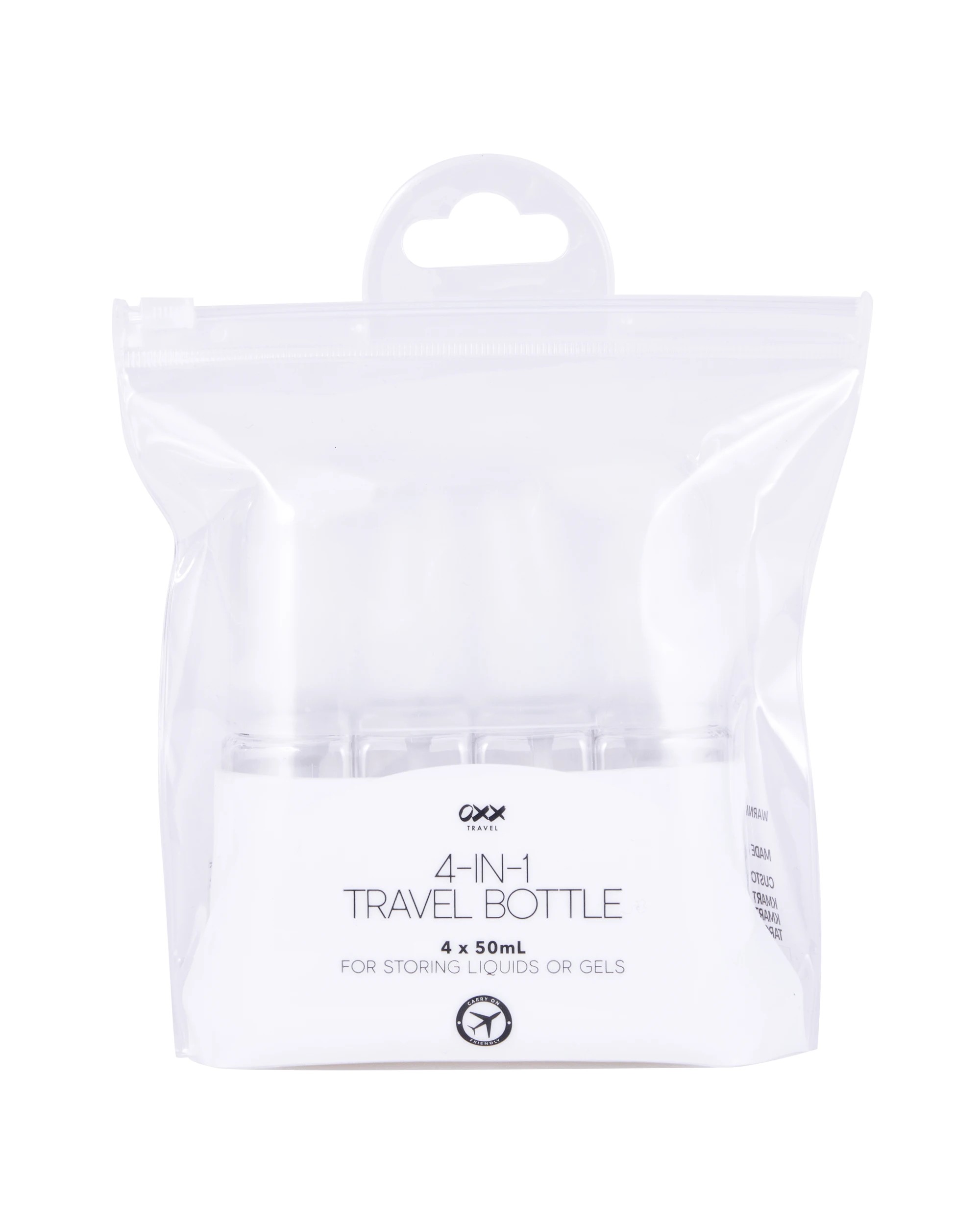 1 OXX Travel 4-in-1 Travel Bottle, 1 of 6