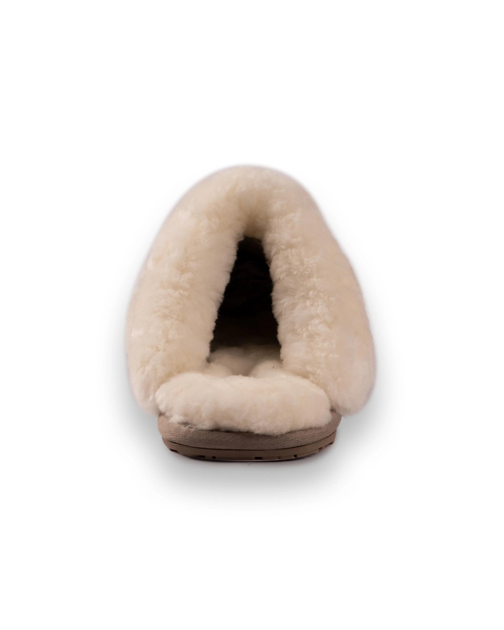 3 AUS WOOLI Sheepskin Wool Shelley UGG Slippers LIGHTGREY, 3 of 7