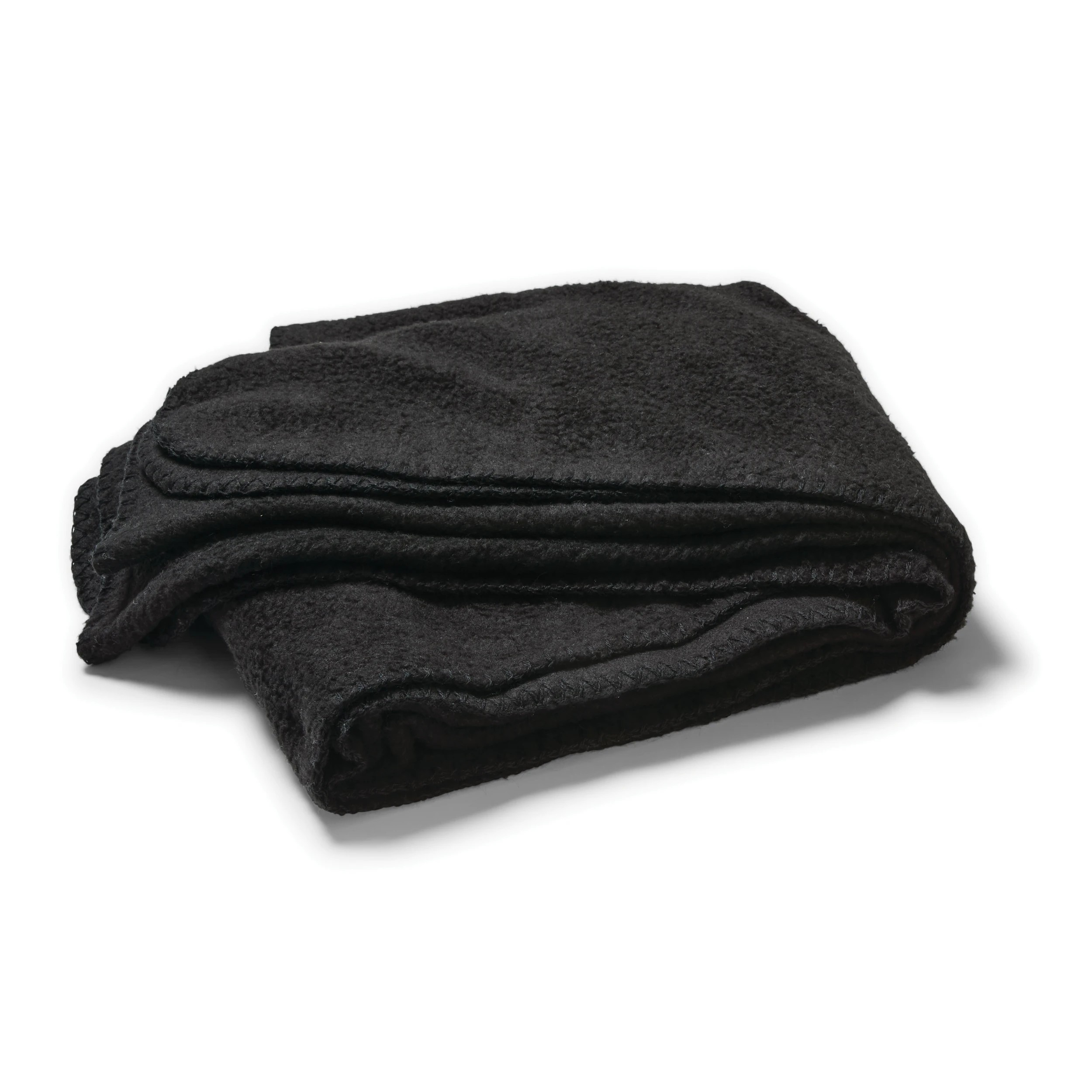 3 Polar Fleece Throw - Black, 3 of 6
