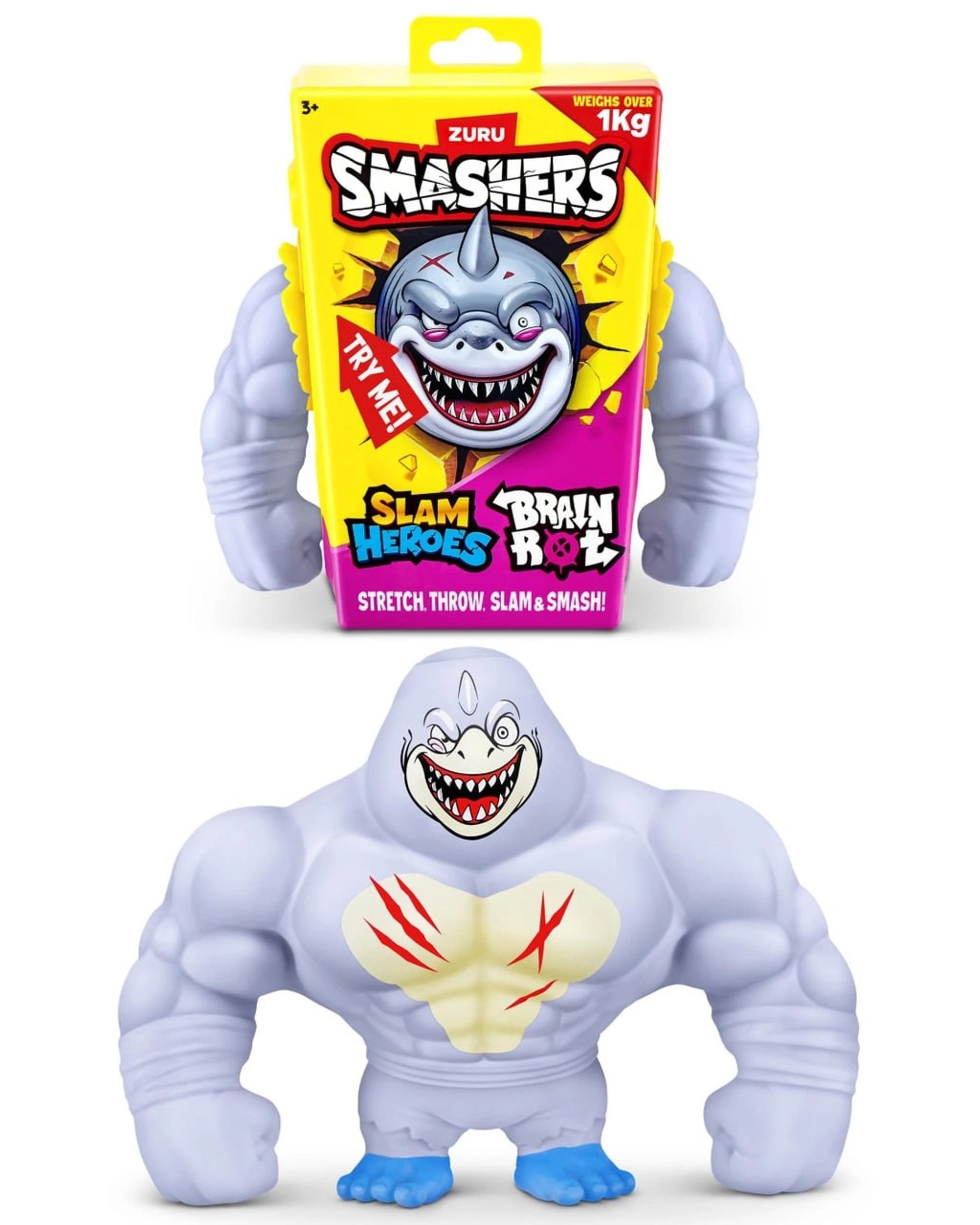 7 Zuru Smashers Slam Heroes Brainrot Assorted, 7 of 7