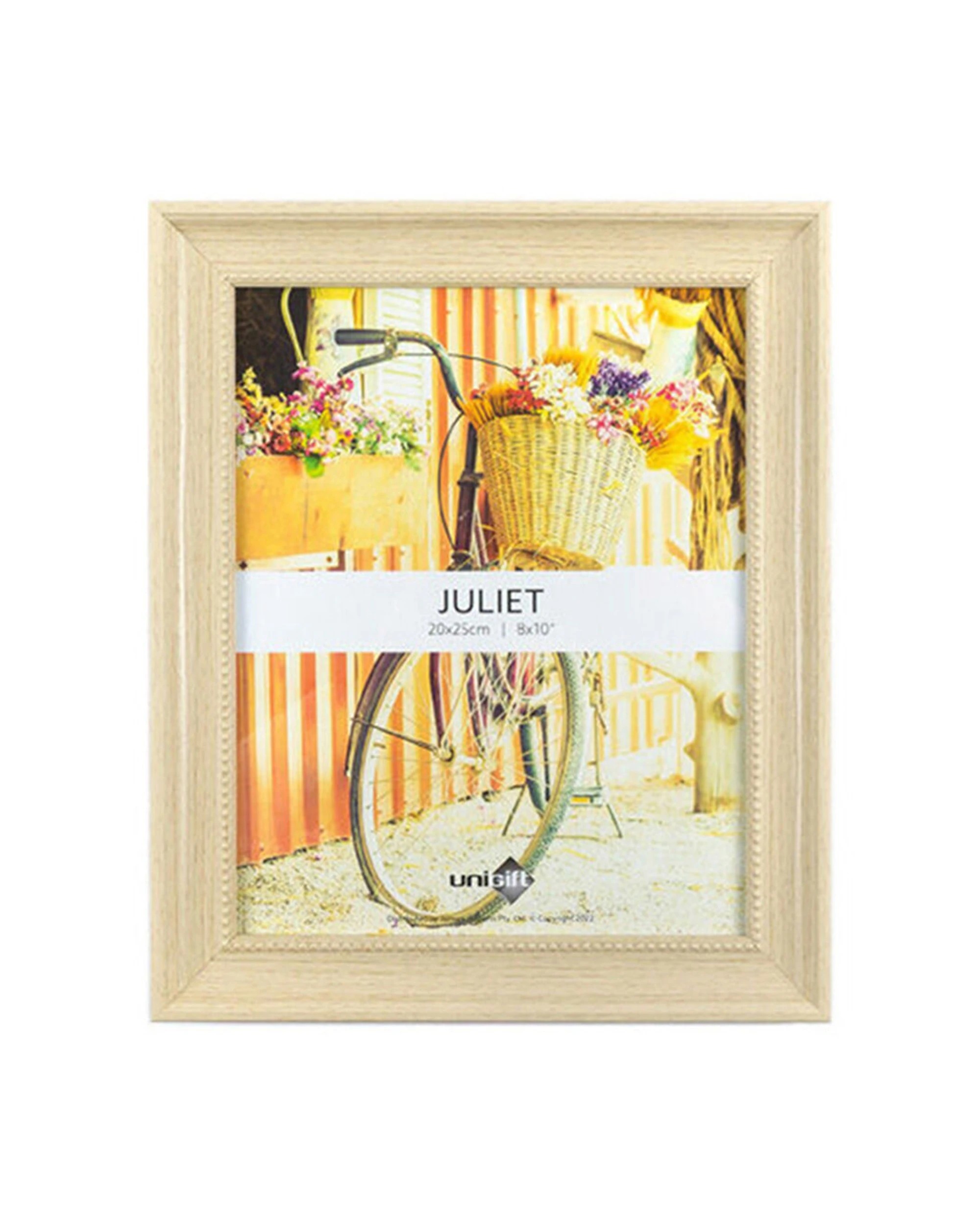 2 Unigift 12pc Juliet Raised Dots Border Picture Photo Frame 20x25cm - Natural, 2 of 2