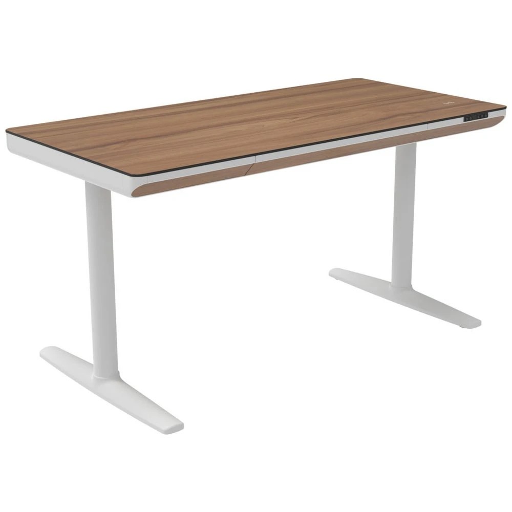 5 Helsinki Electric Sit Stand Desk 1400mm Walnut/White Desks, Tables and Workstations, 5 of 10