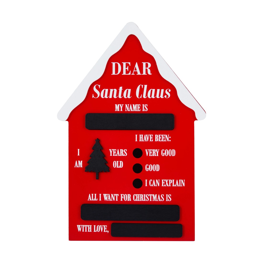1 Dear Santa Sign, 1 of 6