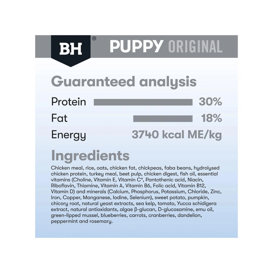 9 Black Hawk Puppy Chicken & Rice Small Breed Dry Dog Food 3kg, 9 of 9