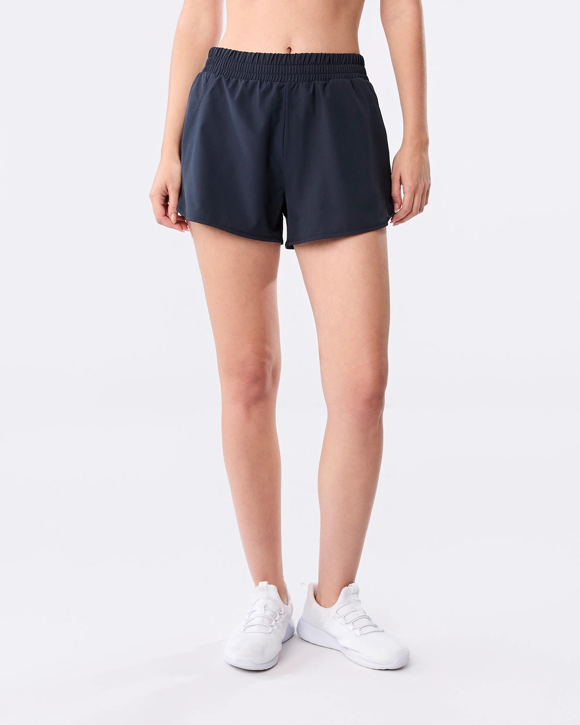 5 Active Womens 3in. Running Shorts Shade Navy, 5 of 7
