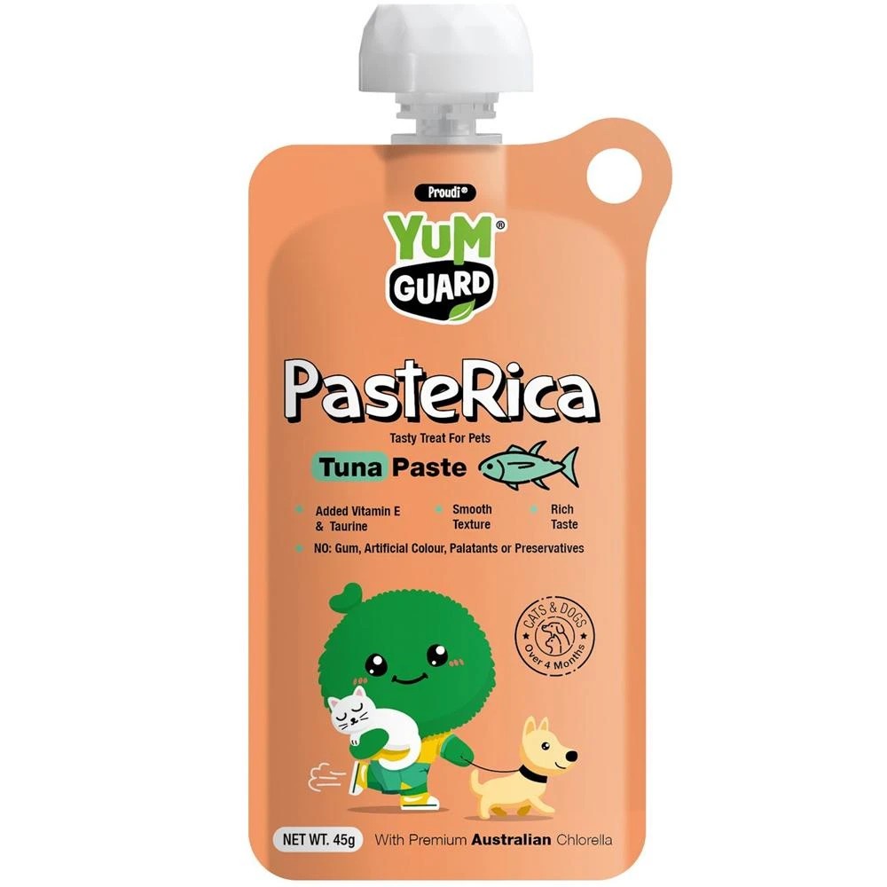 1 Yumguard Paste Rica For Dog & Cat Tuna 24X45g, 1 of 1