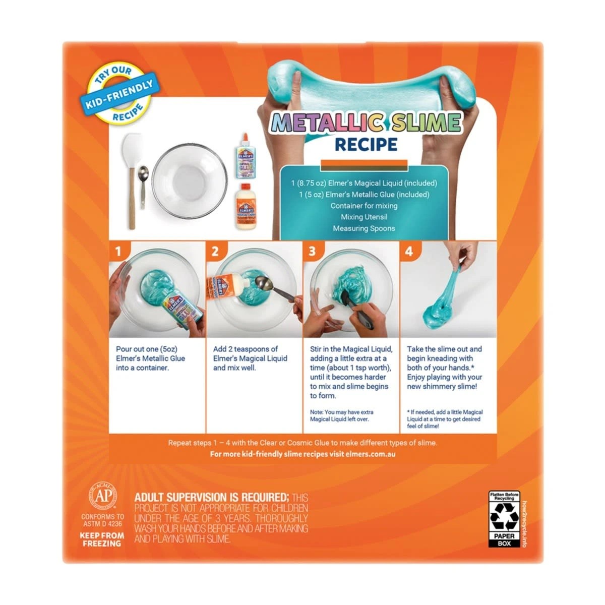 2 4 Piece Elmer's Slime Starter Kit, 2 of 4