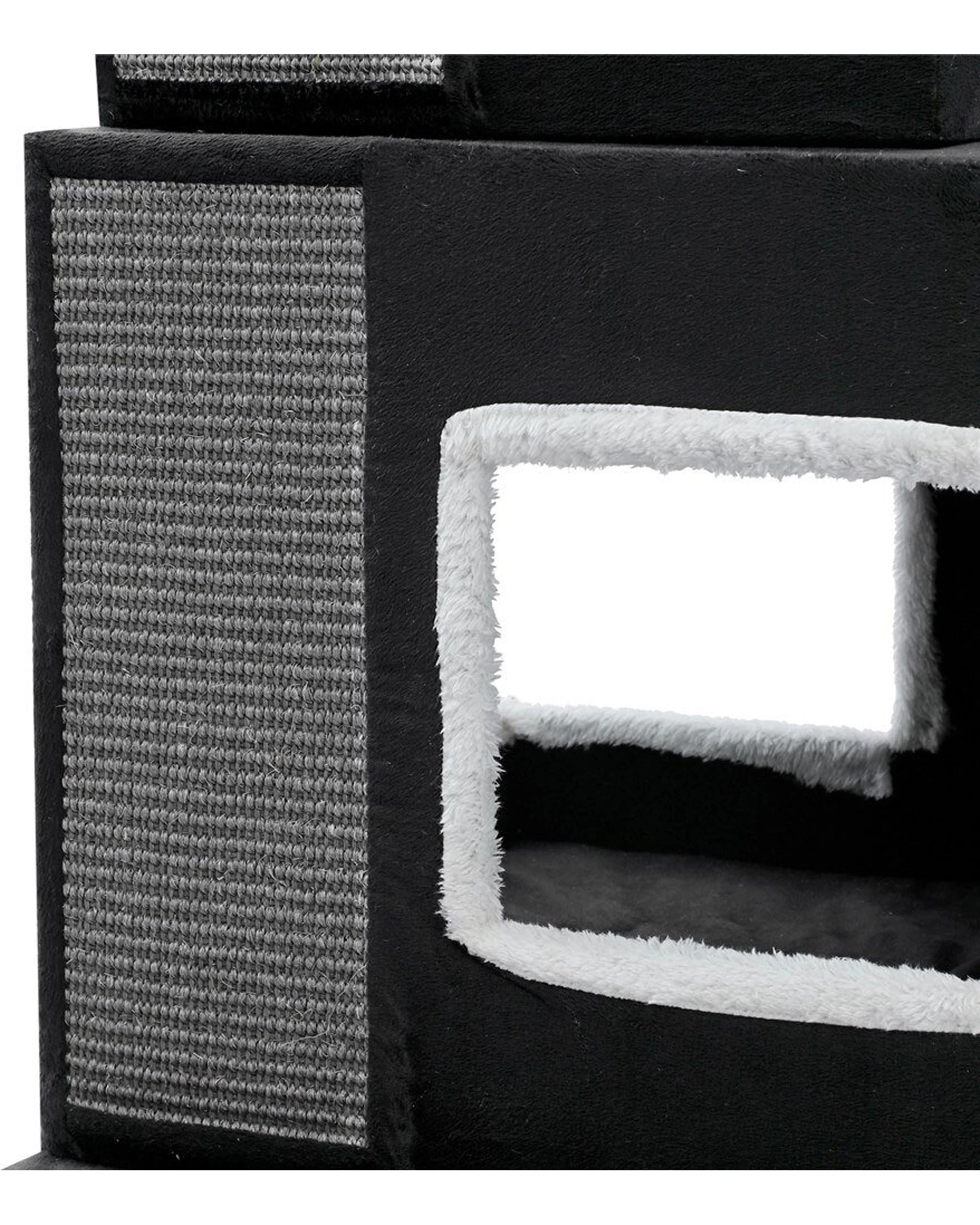 4 Paws And Claws Catsby Essendon Tower Pet Furniture Home - Black, 4 of 5