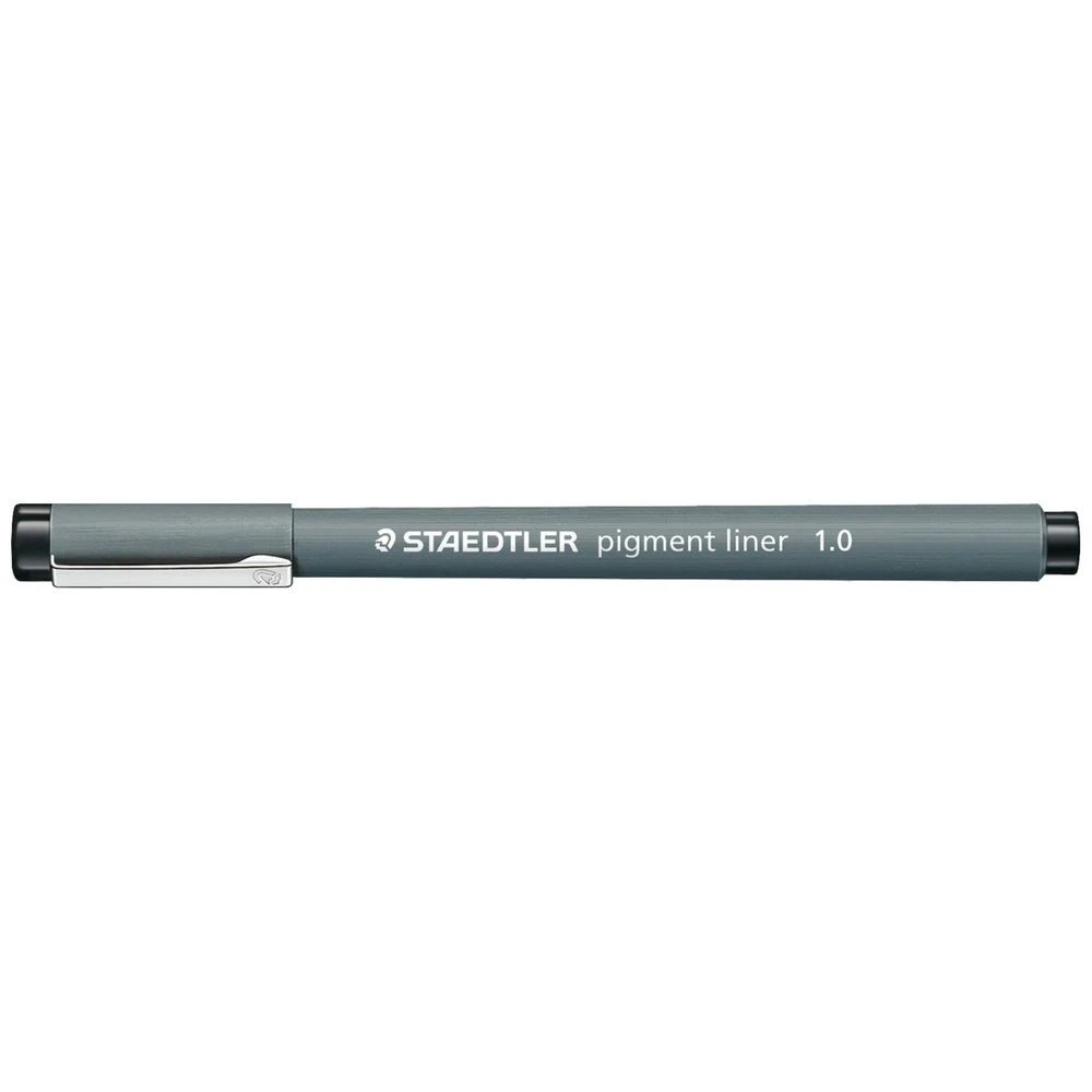 1 Staedtler Pigment Liner 1.0mm Black, 1 of 4
