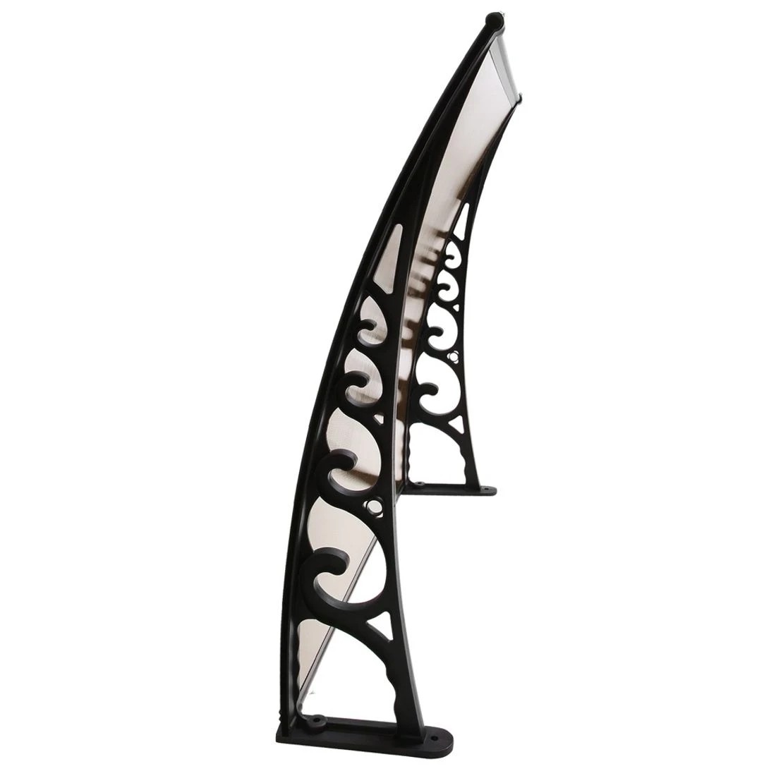 3 Instahut Window Door Awning 1mx3m - Brown, 3 of 8