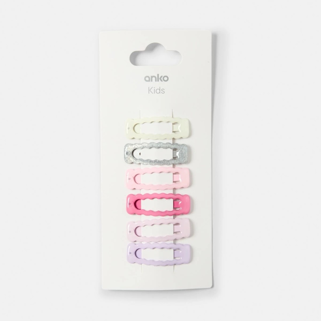 3 6 Pack Pastel Hair Clips, 3 of 3