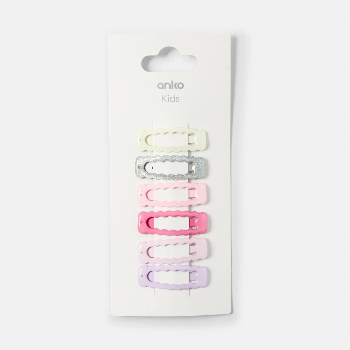 3 6 Pack Pastel Hair Clips, 3 of 3